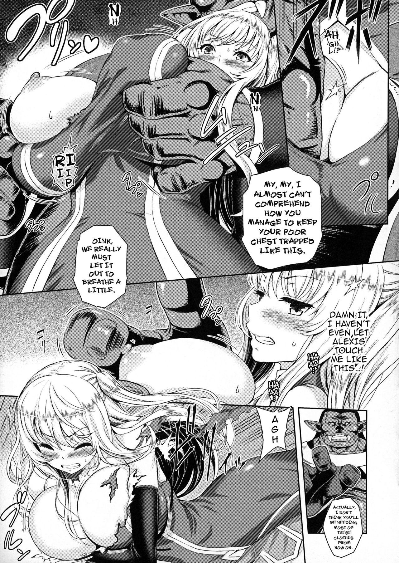 Gonzo [Yamada Gogogo] Erona ~Orc no Inmon ni Okasareta Onna Kishi no Matsuro~ | Erona ~The Fall of a Beautiful Knight Cursed with the Lewd Mark of an Orc~ Ch. 1-6 [English] {darknight} Teamskeet - Page 12