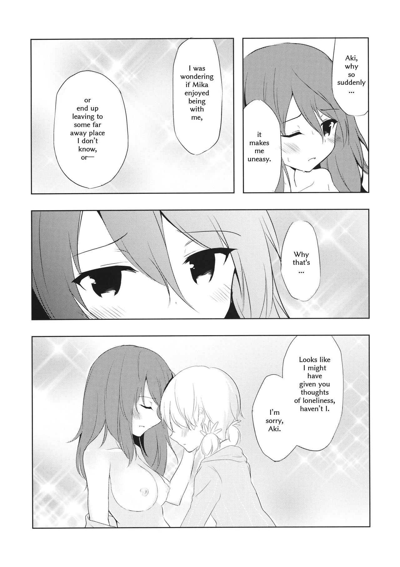 Chacal Mika ga Kaeru Basho | Mika's Place of Return - Girls und panzer Doublepenetration - Page 10