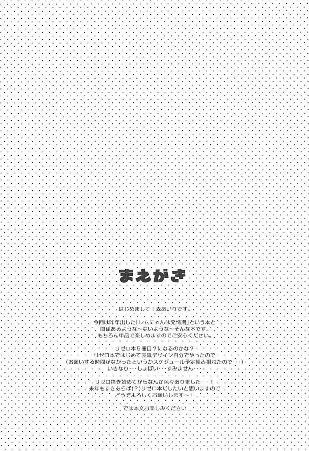 Webcamchat Rem-nyan to Nyannyan Suru? - Re zero kara hajimeru isekai seikatsu Show - Page 3