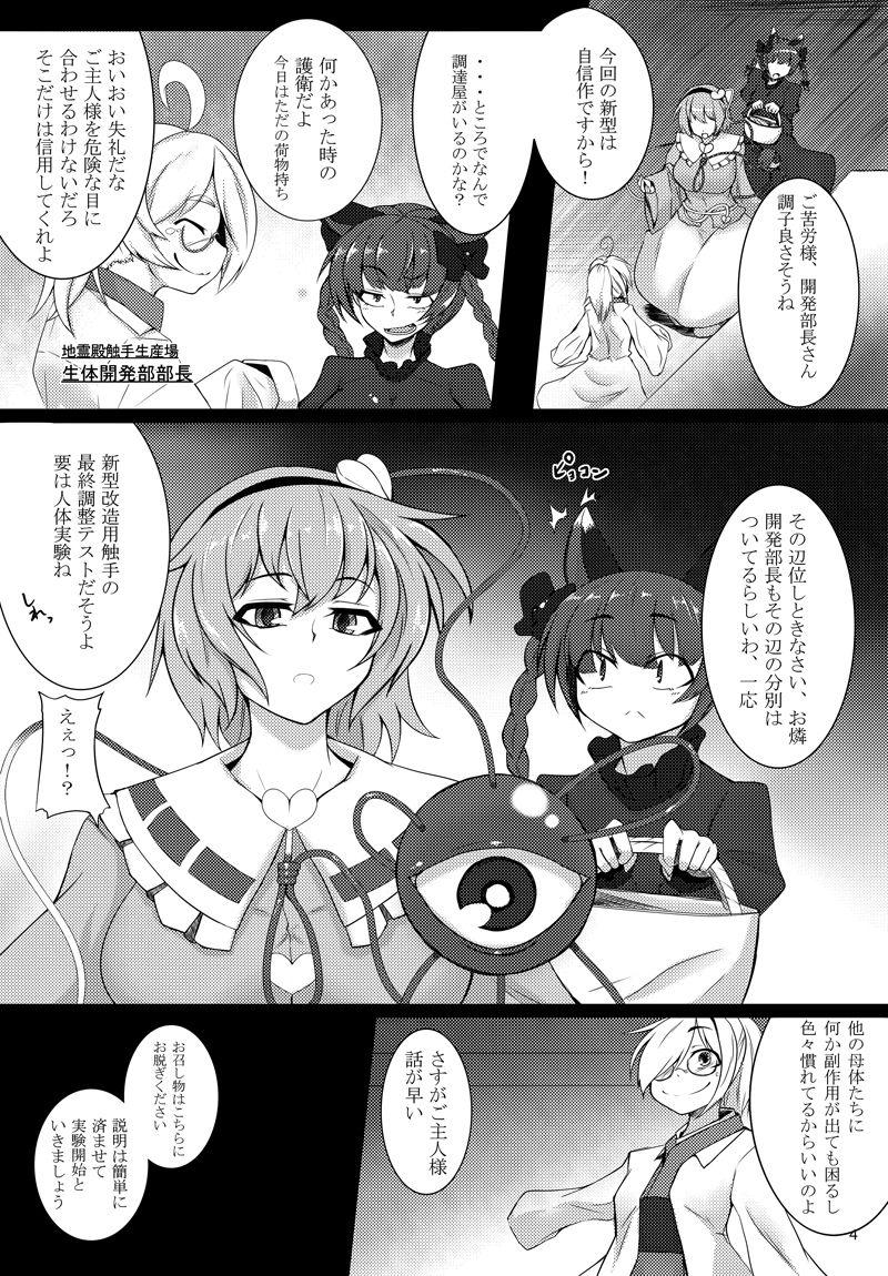 From Shokushu Chireiden 2 - Touhou project Real - Page 3