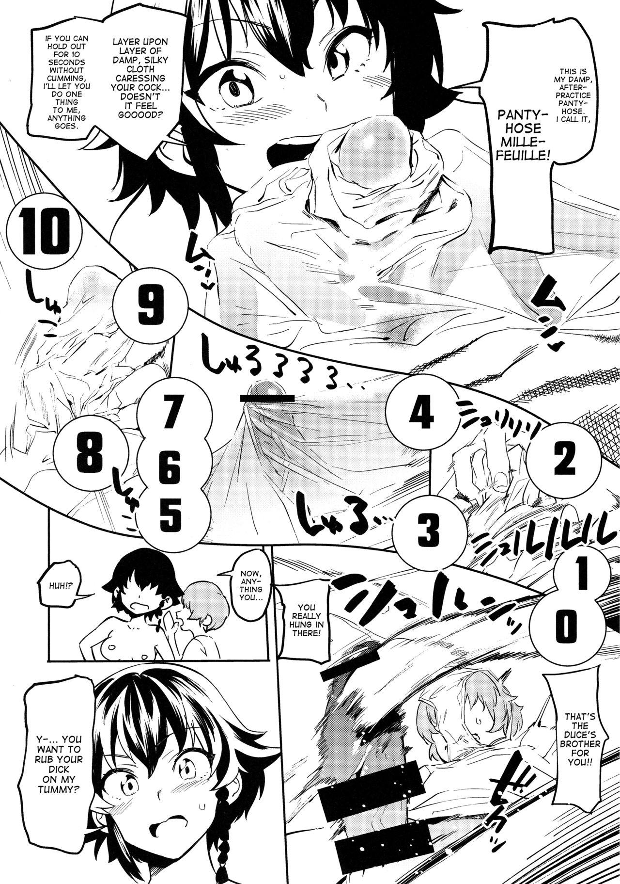 (COMIC1☆13) [Camrism (Kito Sakeru)] Anchovy Nee-san no Bouillon Panty Sakusen-ssu! (Girls und Panzer) [English] [DITSHICK] 10