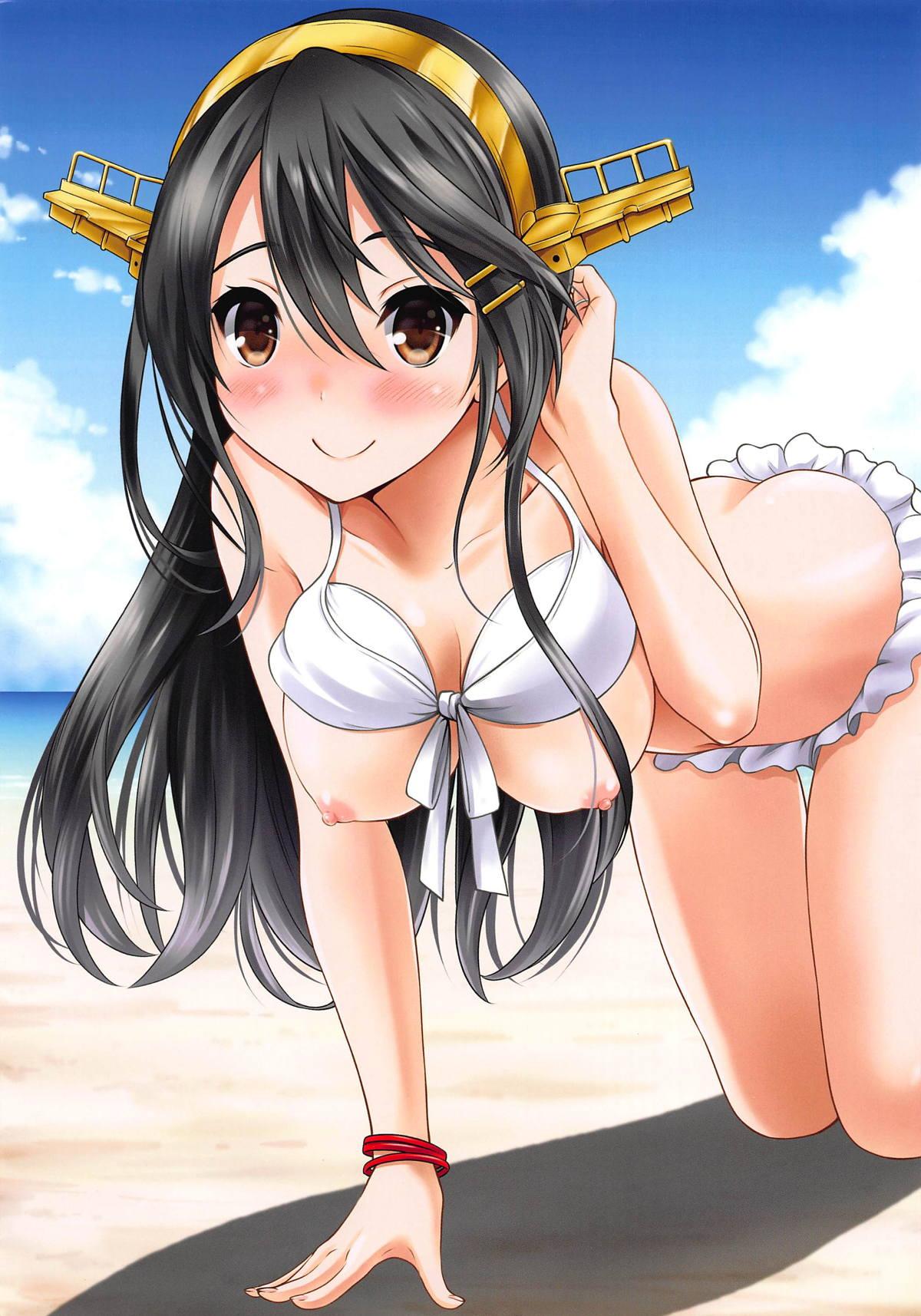 Anale Haruna Island!! - Kantai collection Real Sex - Page 3