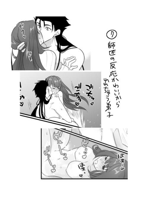 Movie CasNiki to Shishou ga Ecchi Suru Yatsu - Fate grand order Black Hair - Page 8