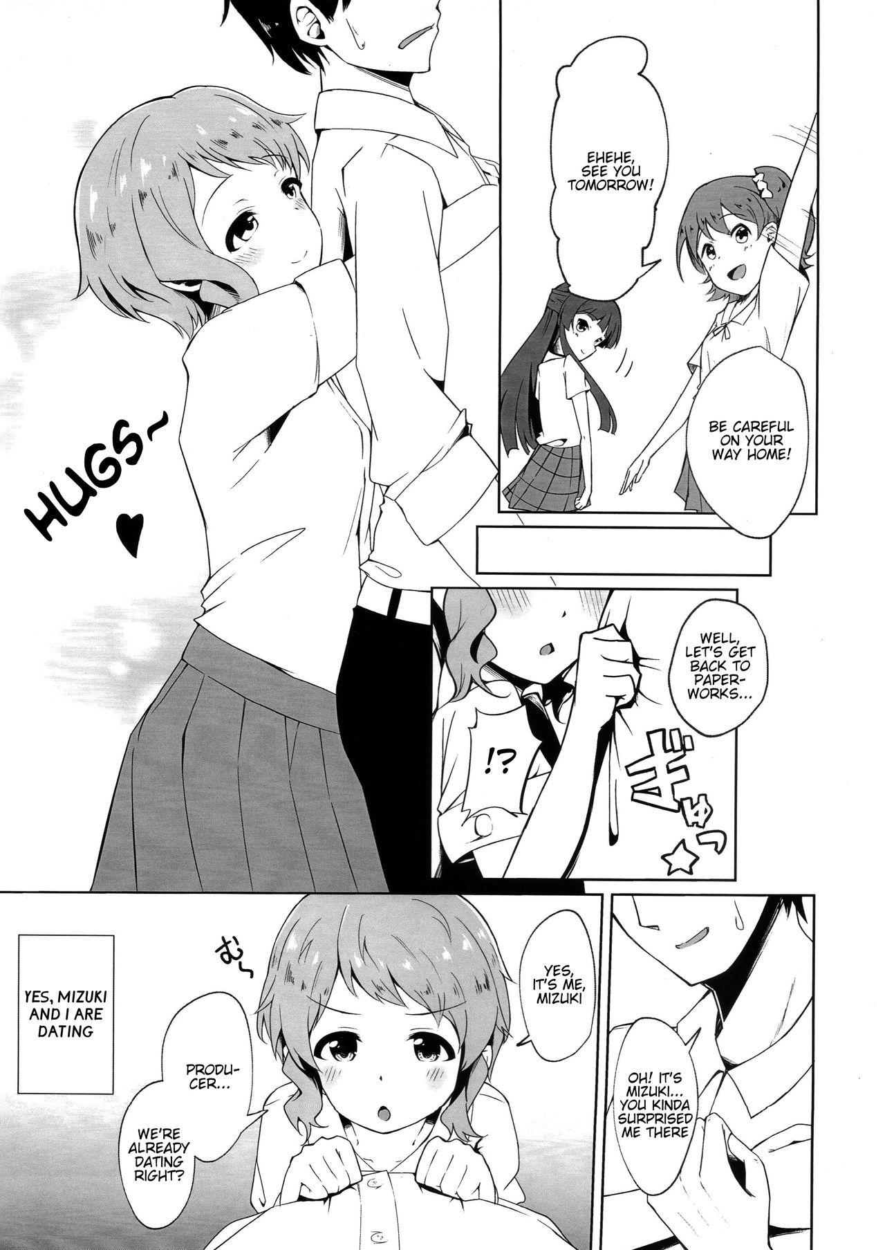 Lesbiansex Makabe Mizuki wa Kamawaretai | Makabe Mizuki Wants Attention - The idolmaster Hermana - Page 2