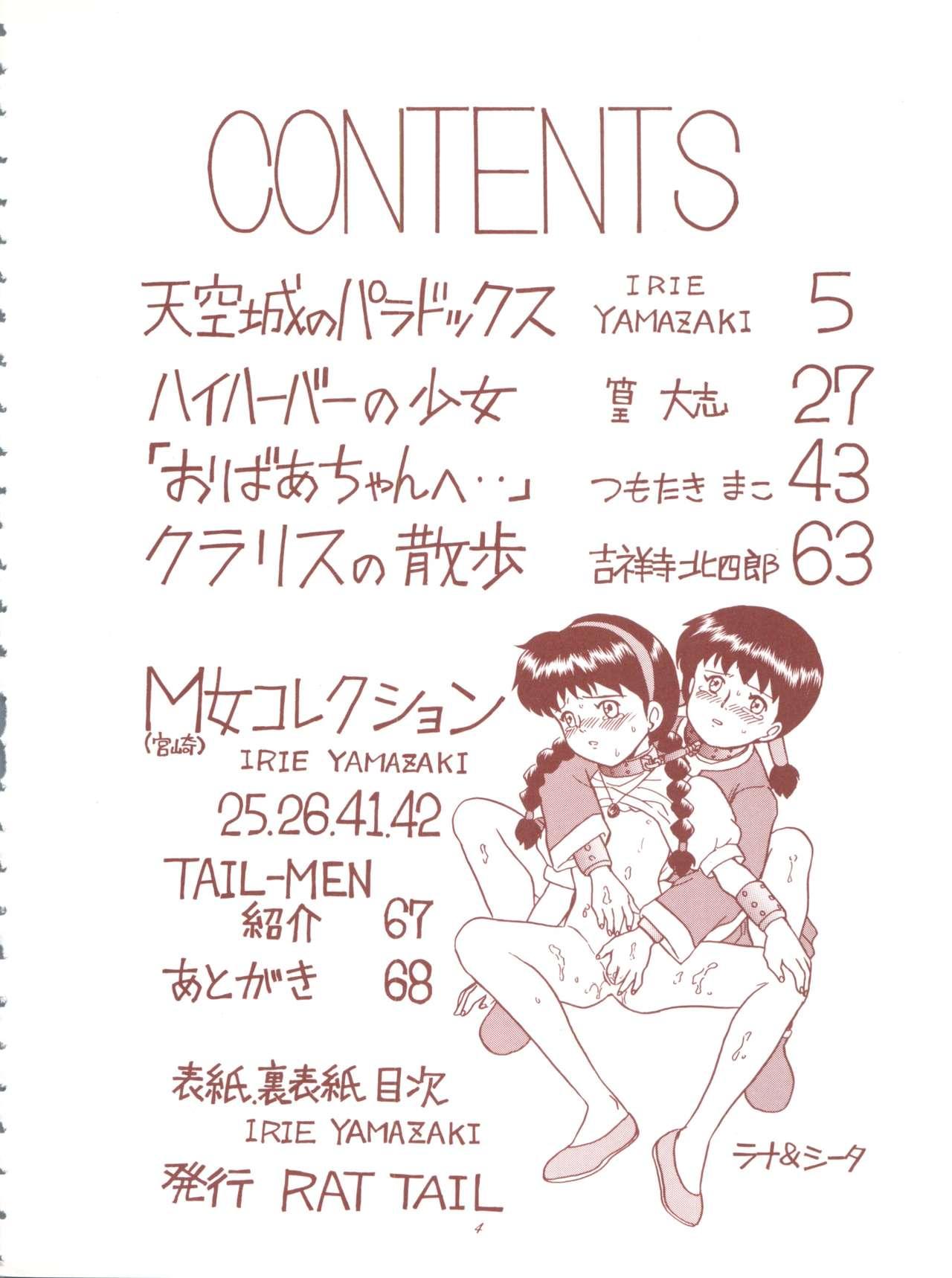 TAIL-MEN HAYAO MIYAZAKI BOOK 4