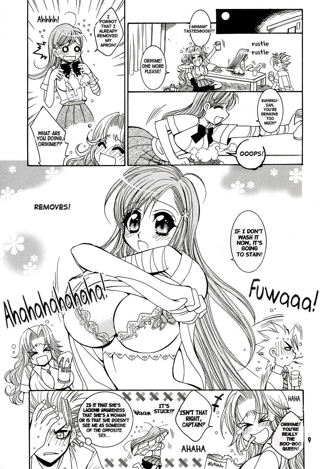 Amazing BABY BLUE! - Bleach Three Some - Page 8