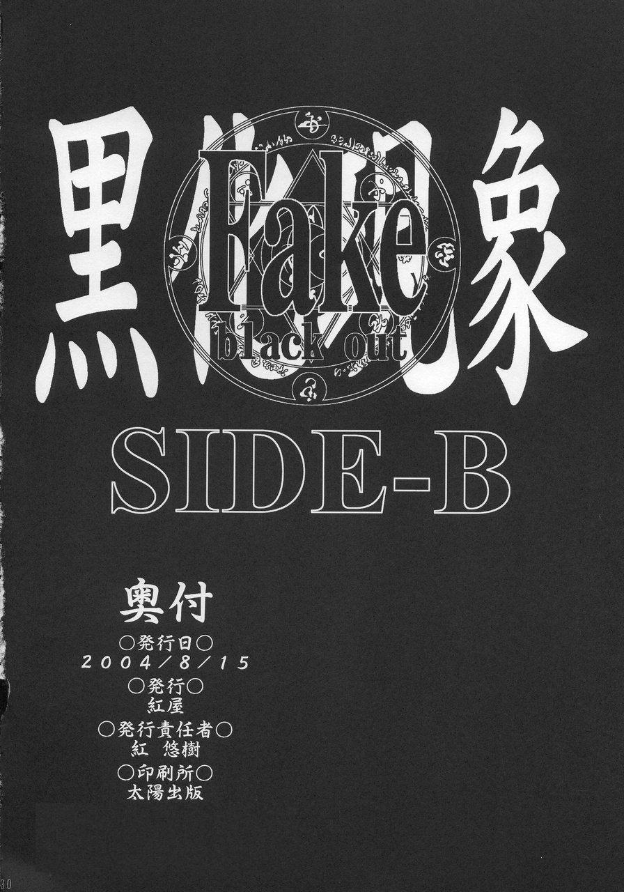 Fake black out SIDE-B 28