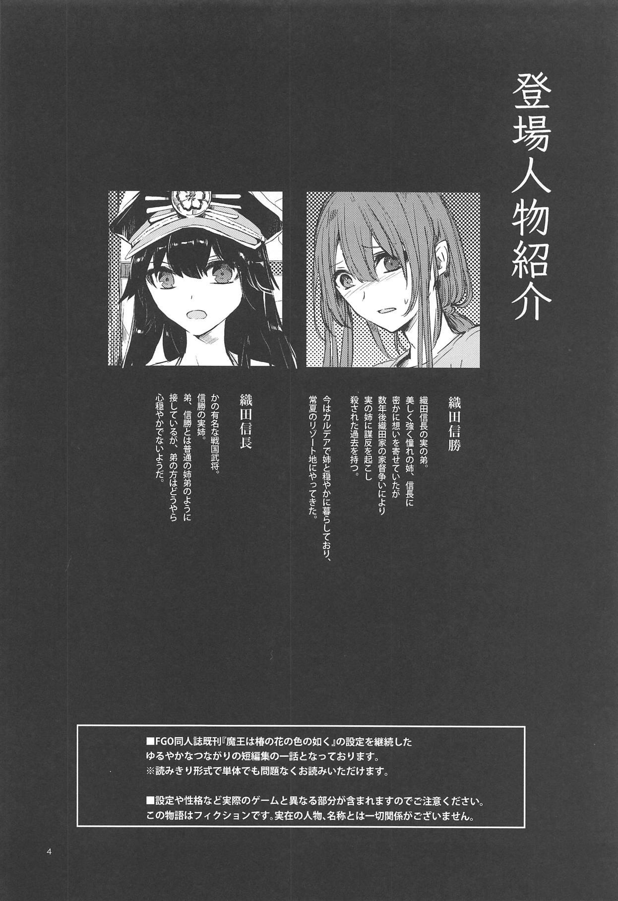 Girl On Girl Himegoto wa Tokonatsu no Yoru ni - Fate grand order Spreadeagle - Page 3