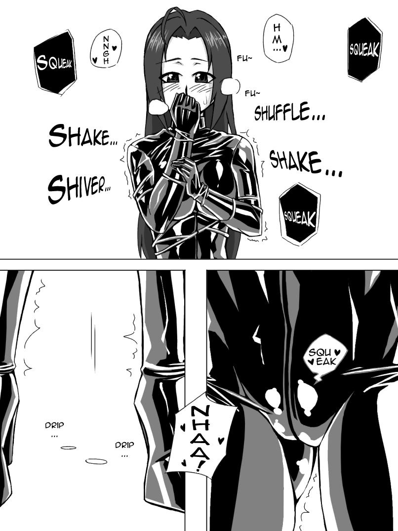 Shaved That Idol in Latex - The idolmaster Camsex - Page 5