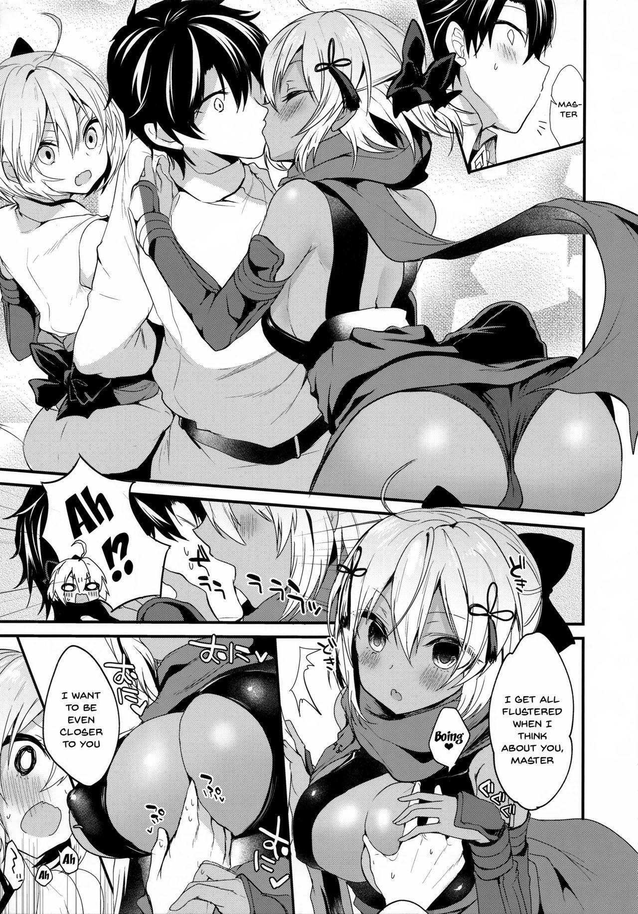 Big Ass (C94) [Yamo7 (Ayuma Sayu)] Hatsujou Okita-chan to Yakimochi Okita-san (Fate/Grand Order) [English] [Doujins.com] - Fate grand order Blowjob Porn - Page 5