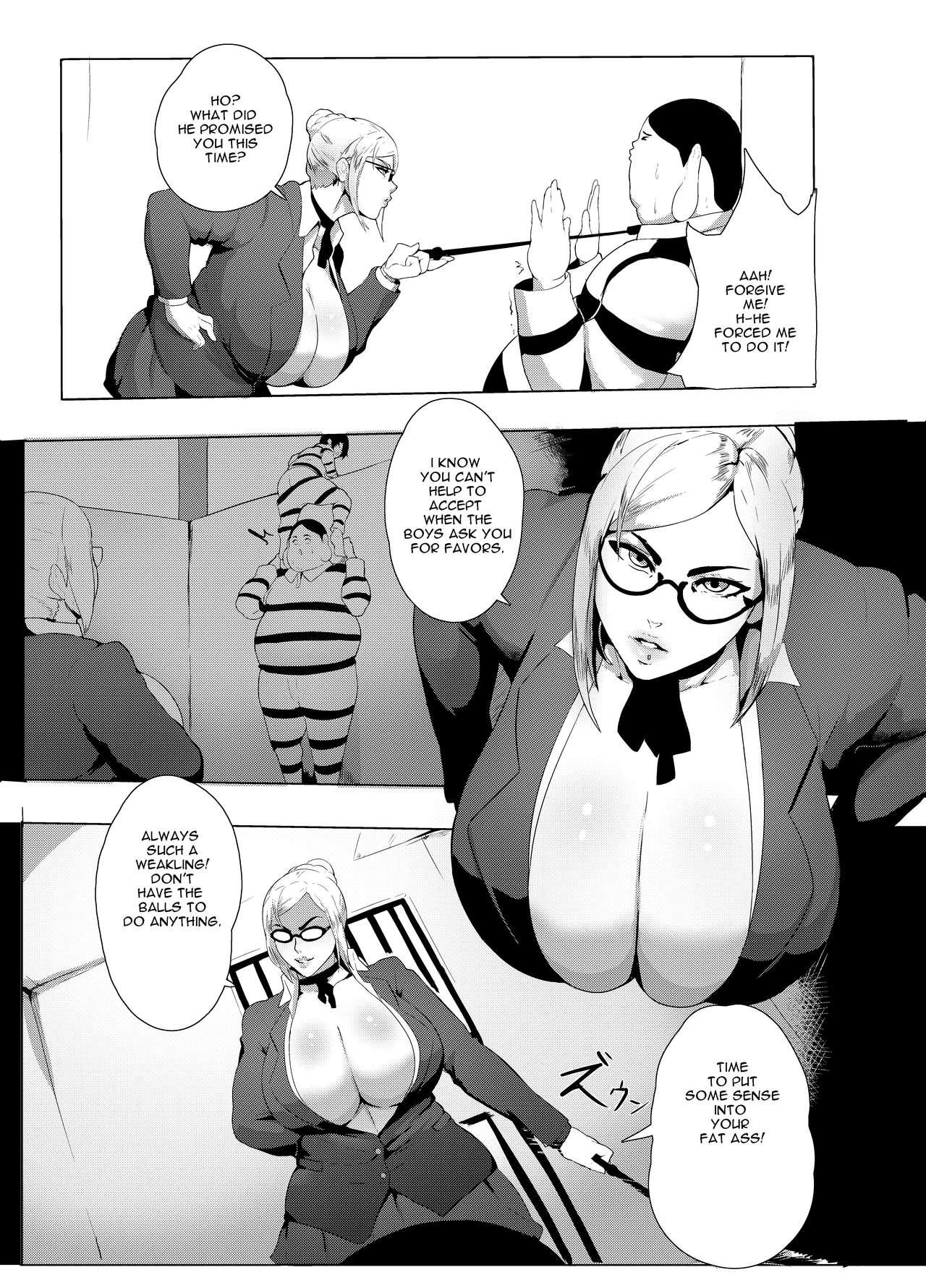 Interracial Sex Kangoku Buta - Prison school Anime - Page 4