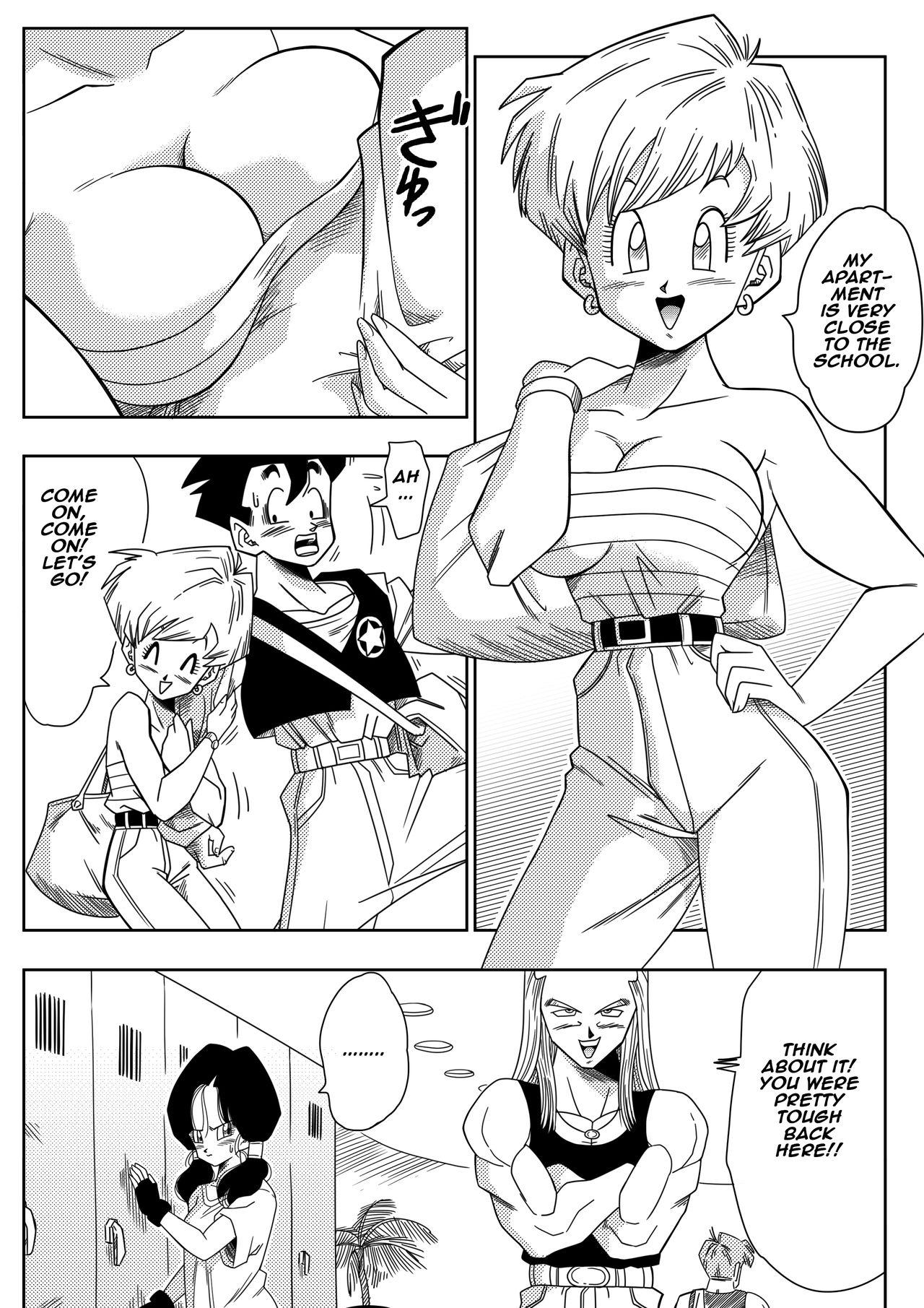 Passion LOVE TRIANGLE Z - Gohan, Erasa to Deau - Dragon ball z Cunt - Page 4