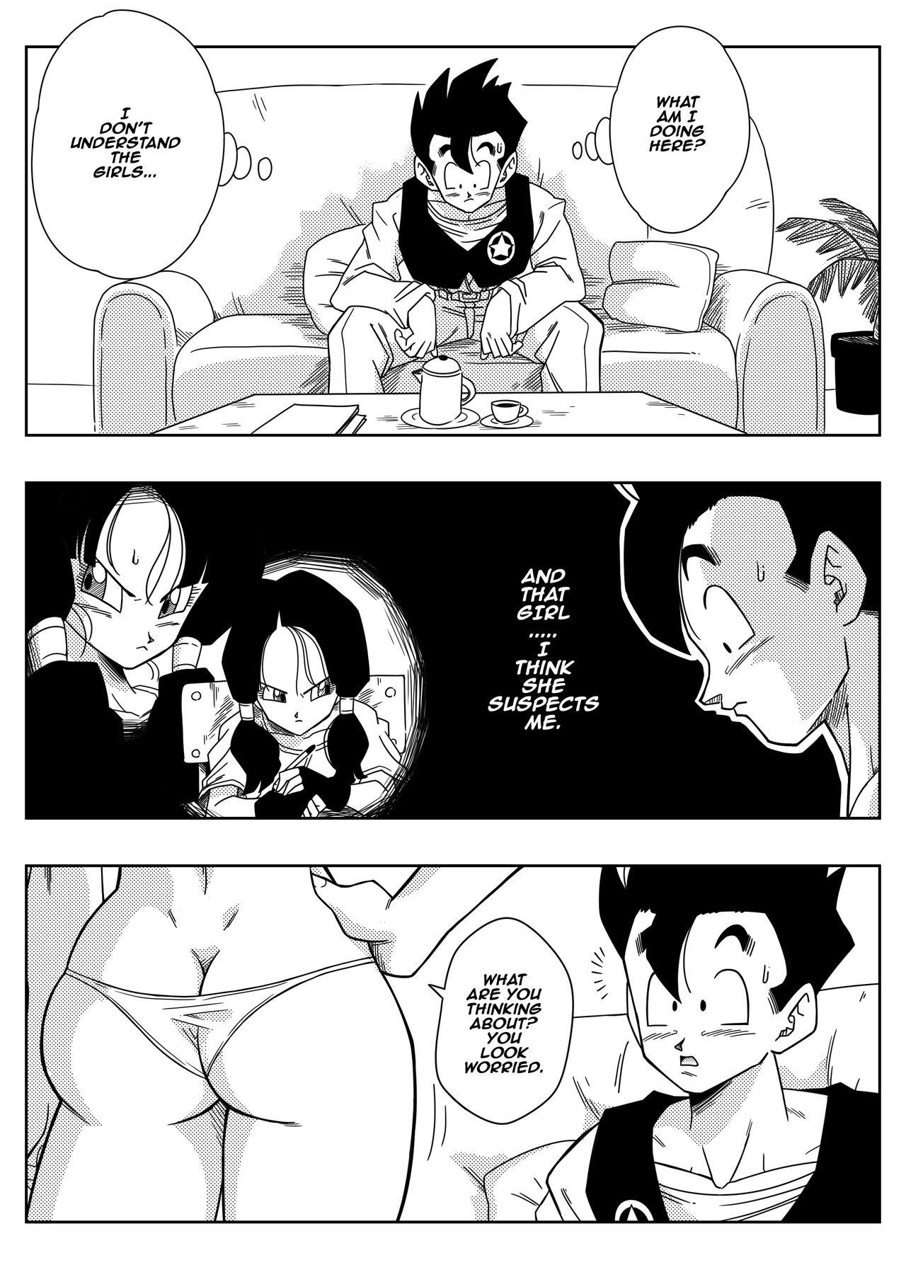 Gay Group LOVE TRIANGLE Z - Gohan, Erasa to Deau - Dragon ball z Forwomen - Page 6