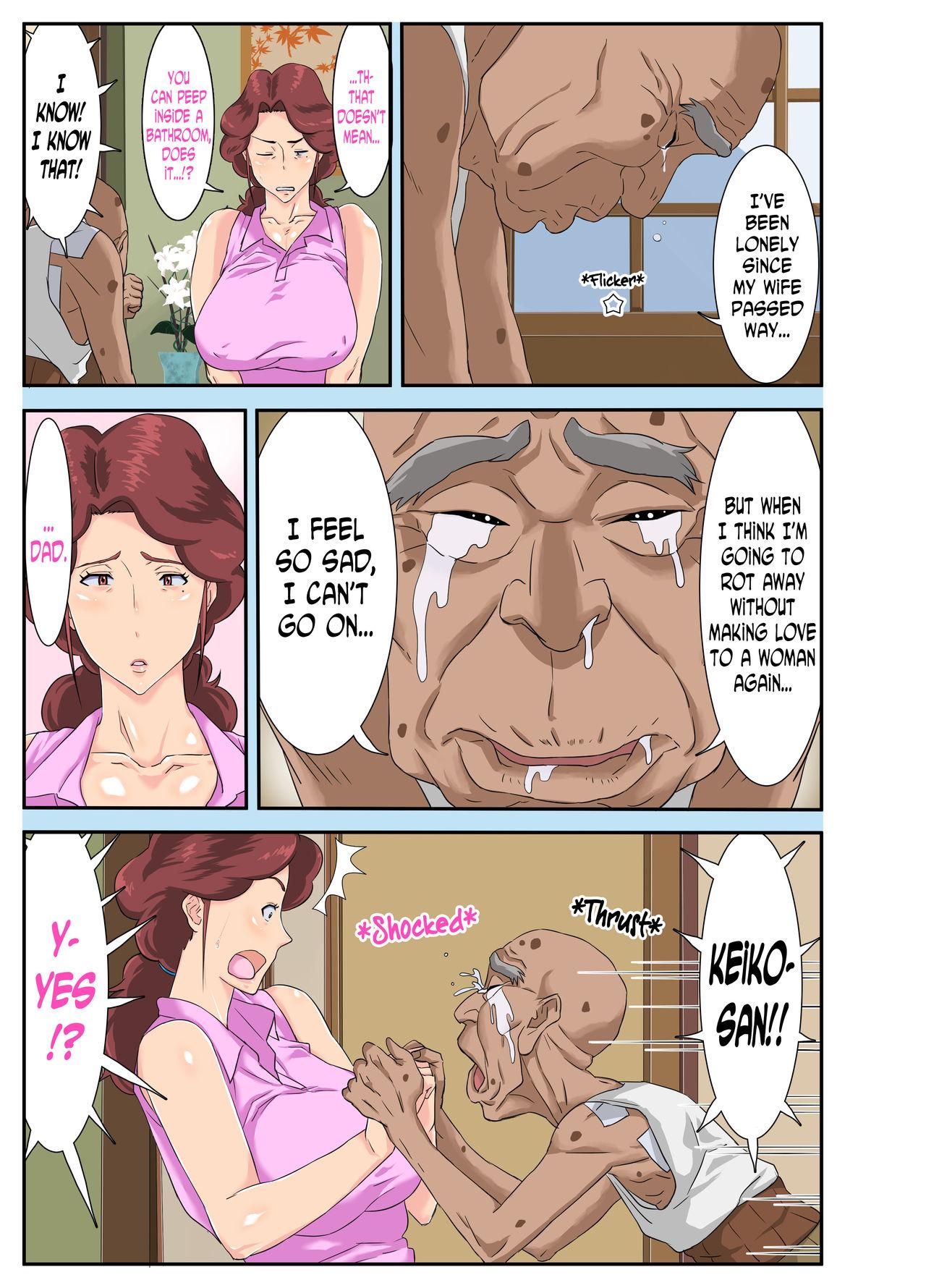 Breast Groping Old Man Hentai Wife