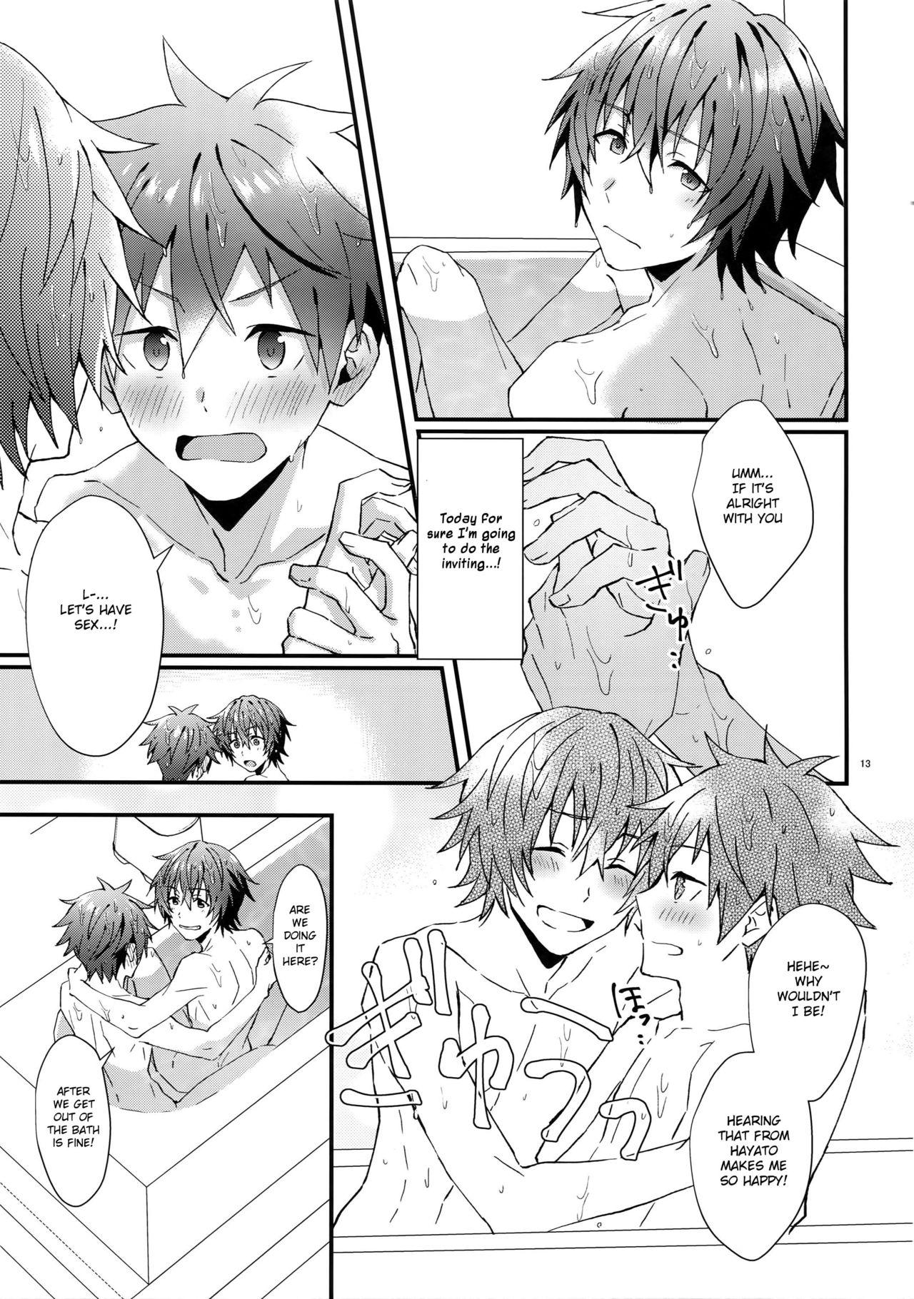 Spank Zenkai! Toshishita Kareshi-Ryoku | Full Power! A Younger Boyfriend's Capability - The idolmaster Sexcams - Page 12