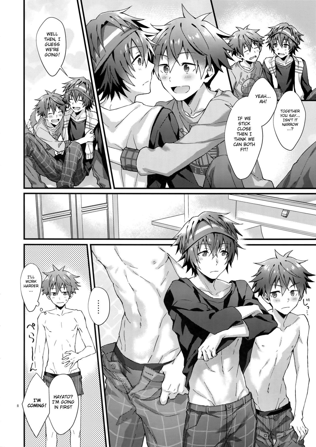 Spank Zenkai! Toshishita Kareshi-Ryoku | Full Power! A Younger Boyfriend's Capability - The idolmaster Sexcams - Page 7