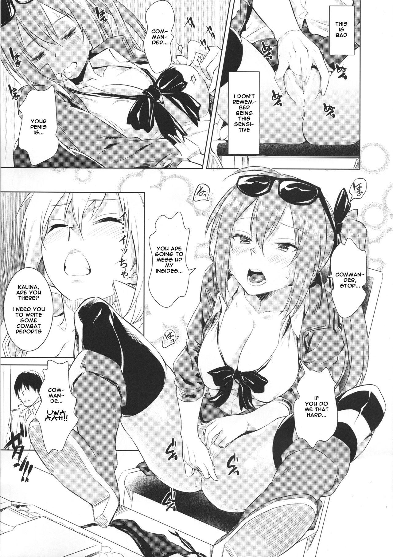Plug Kalina no Yokujou | Kalina's Sexual Desire - Girls frontline Facefuck - Page 6