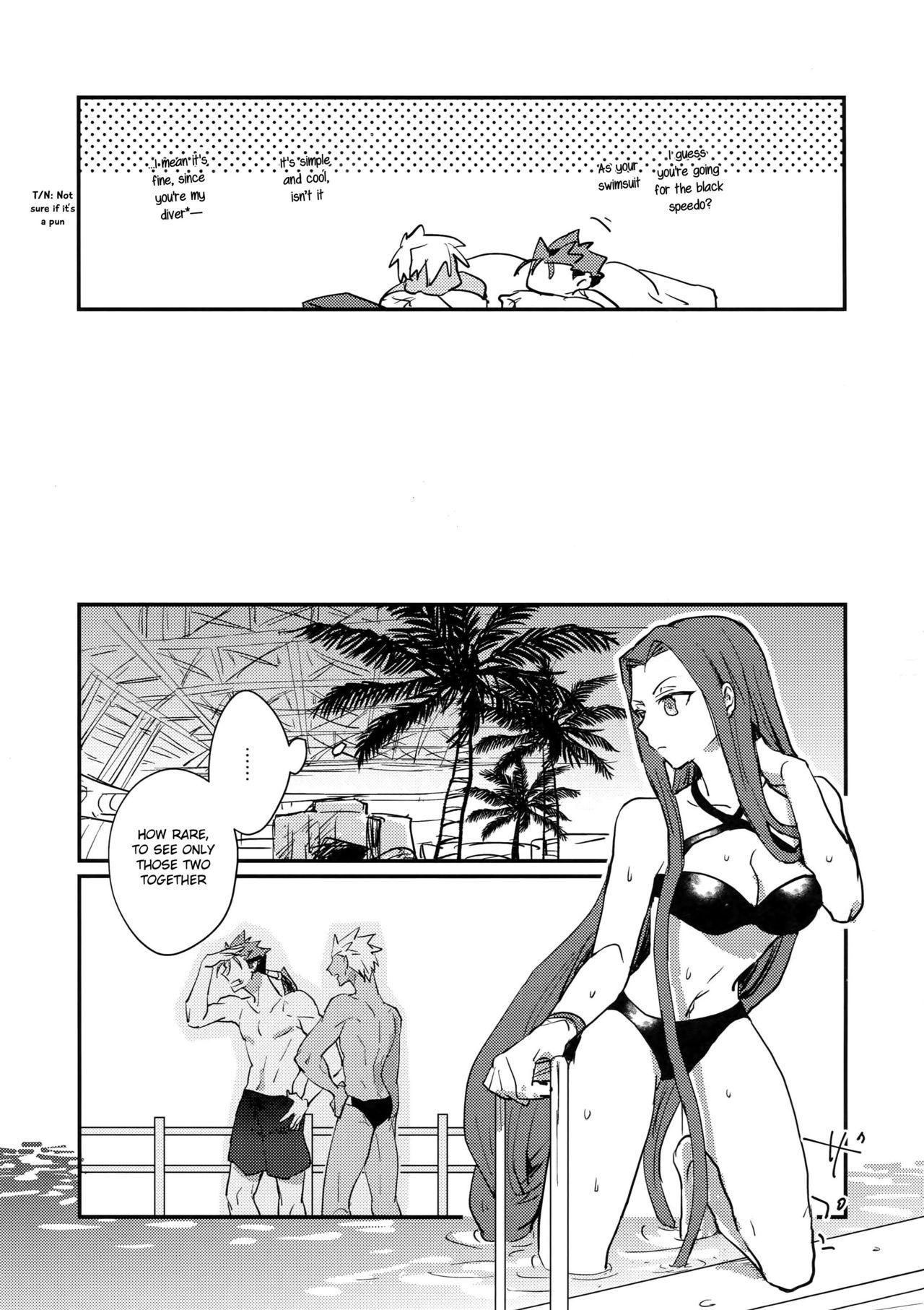 Couple Summer Report - Fate grand order Foreskin - Page 12