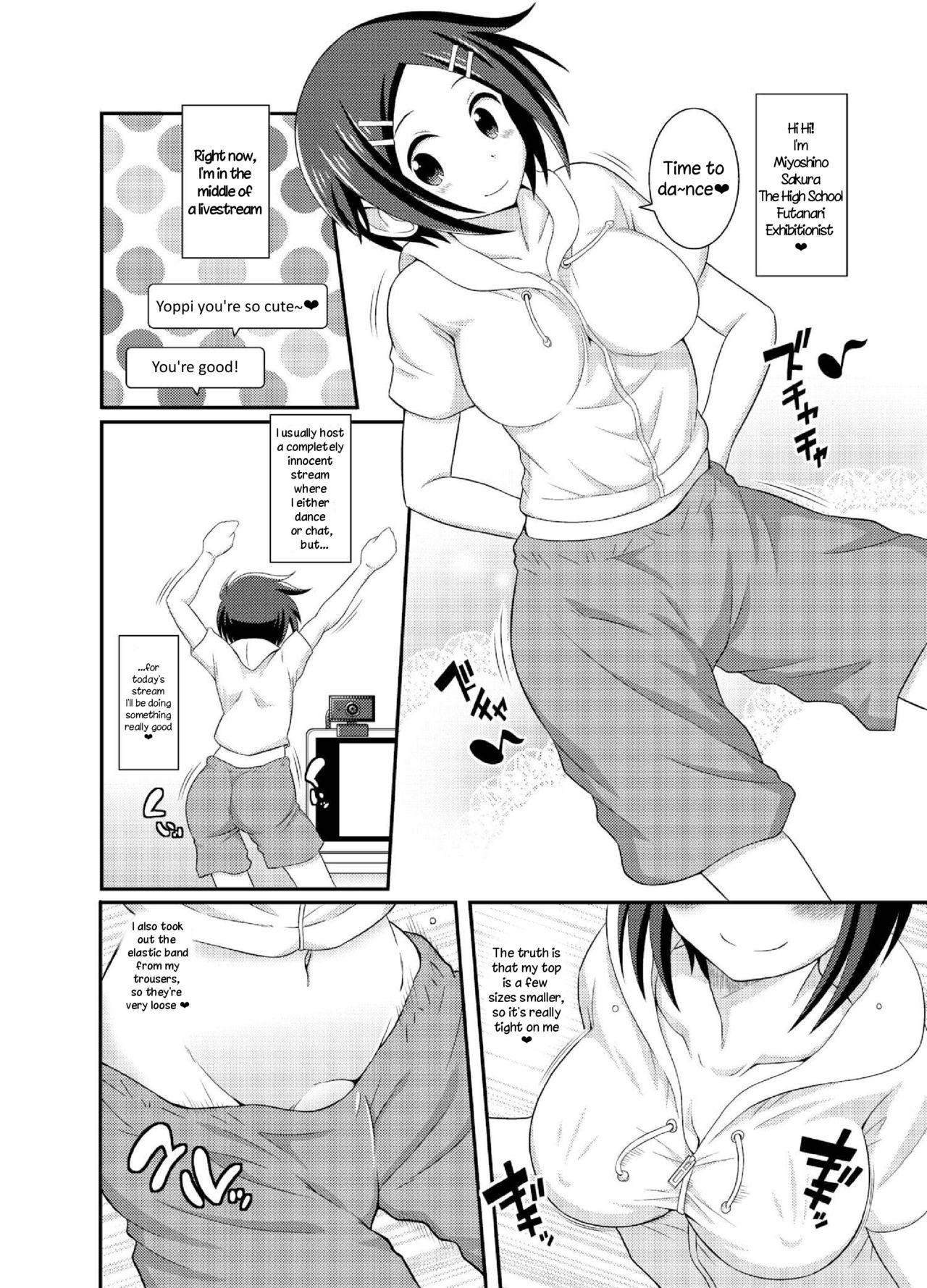 Lesbians Futanari Roshutsu JK desu ga? 4 - Original Petite Teen - Page 6