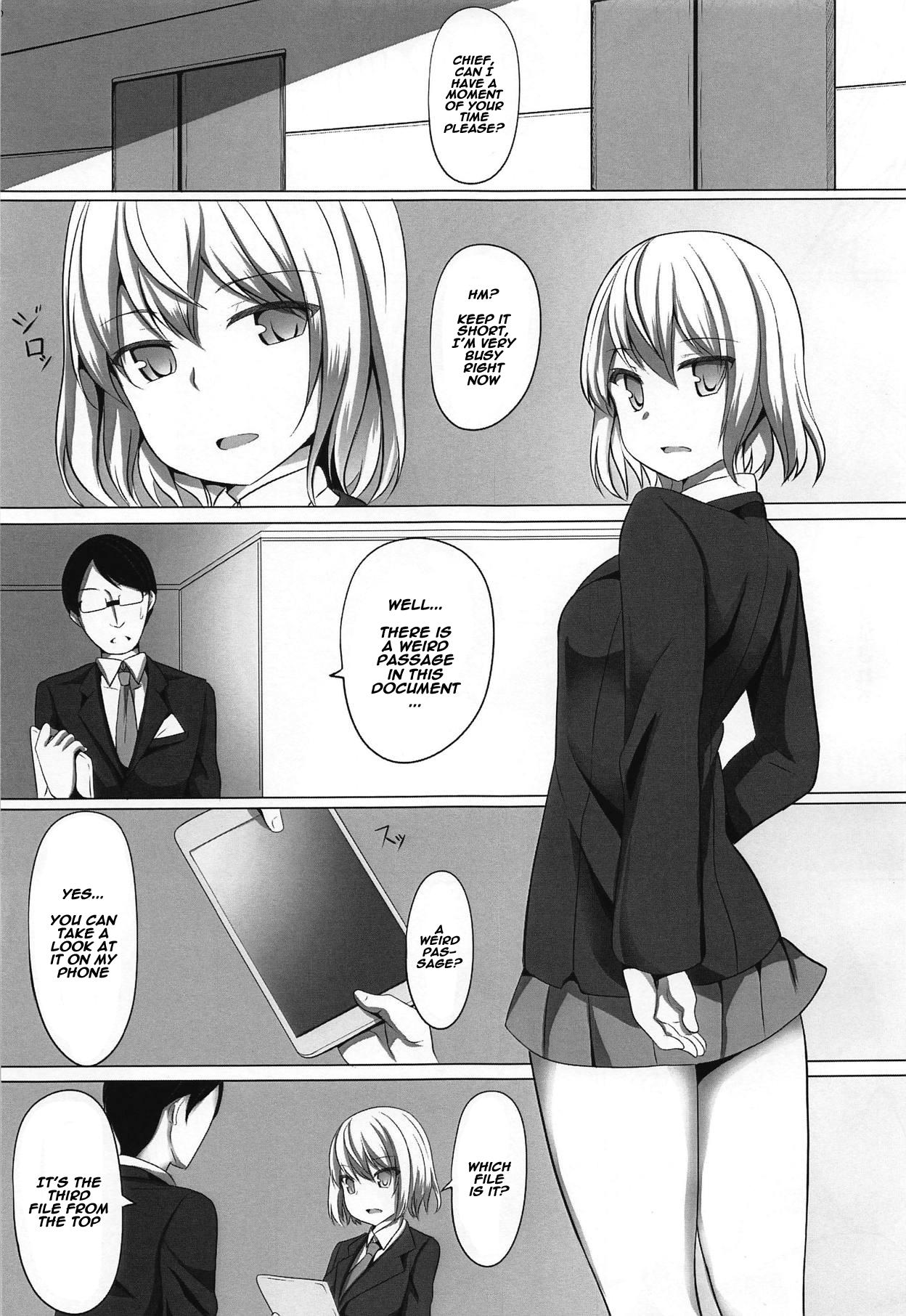 Virgin Chiharu Hypno - Kakuchou shoujo-kei trinary Funny - Page 2