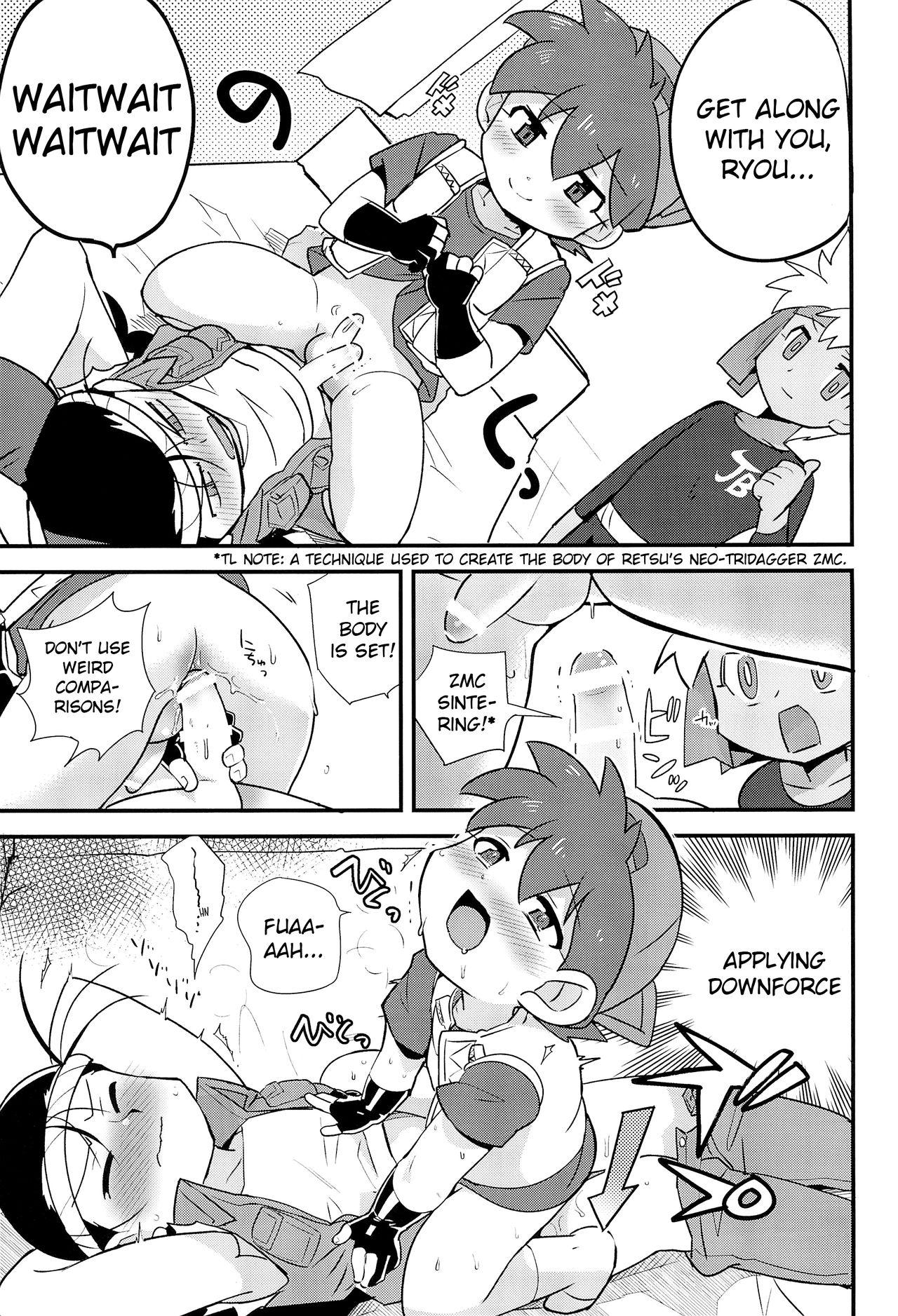 Ball Licking Try Shichau? | Wanna Try It? - Bakusou kyoudai lets and go 18 Porn - Page 12