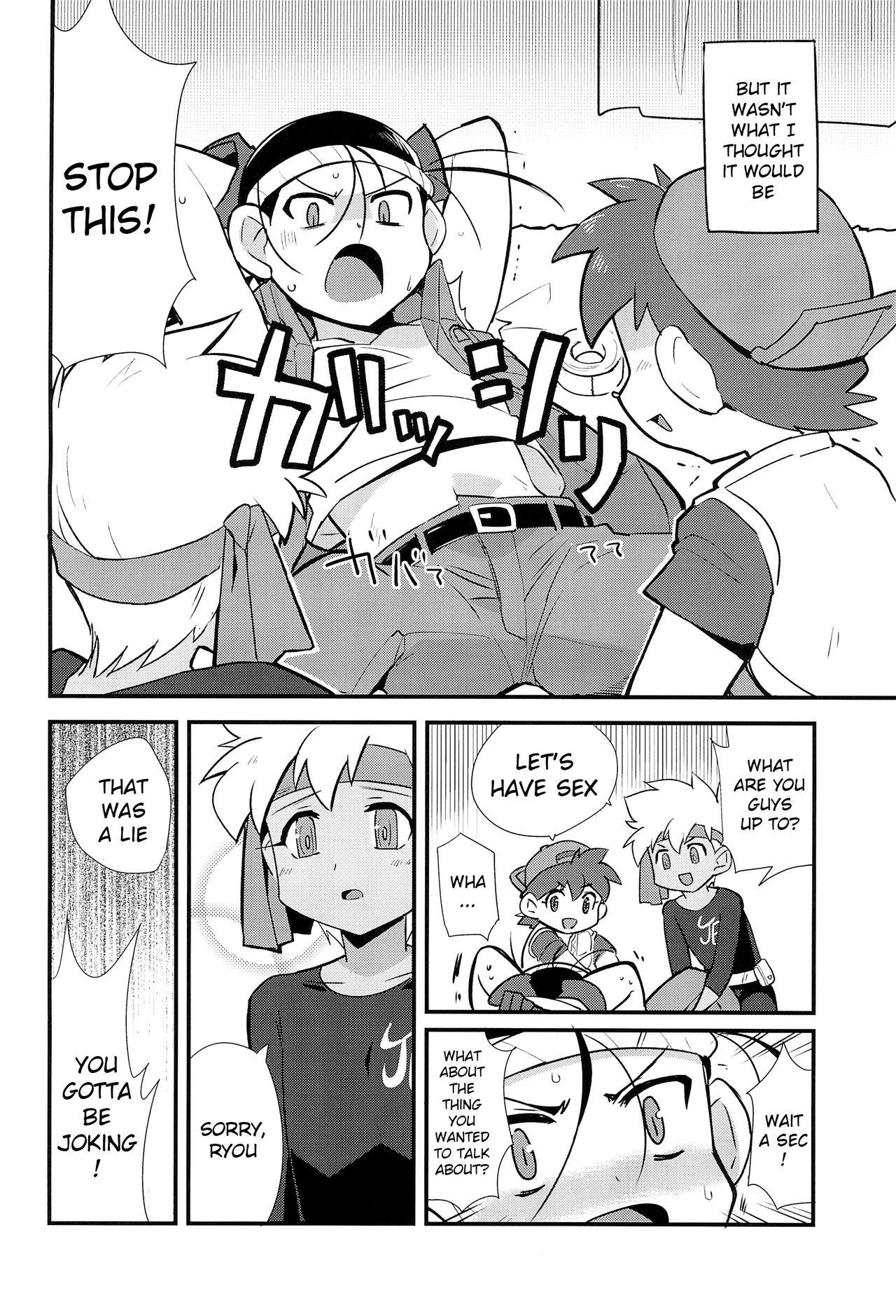 Ball Licking Try Shichau? | Wanna Try It? - Bakusou kyoudai lets and go 18 Porn - Page 3