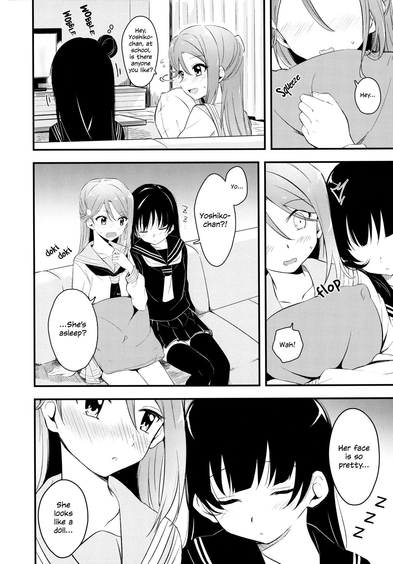 Black Bitter Sweet Syndrome - Love live sunshine Hairypussy - Page 6