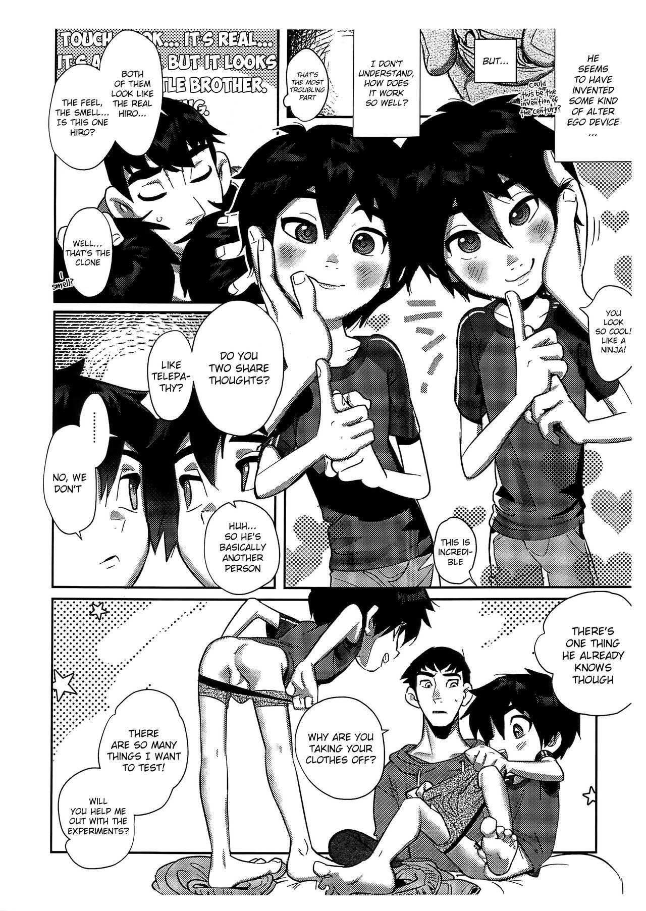 (HaruCC23) [SGPT (Shi)] Double My Little Brother!! [Zenhan] | Double My Little Brother!! [First Half] (Big Hero 6) [English] {Shotachan} 2