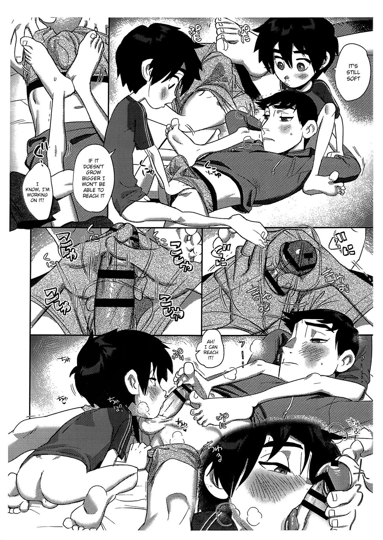 (HaruCC23) [SGPT (Shi)] Double My Little Brother!! [Zenhan] | Double My Little Brother!! [First Half] (Big Hero 6) [English] {Shotachan} 8
