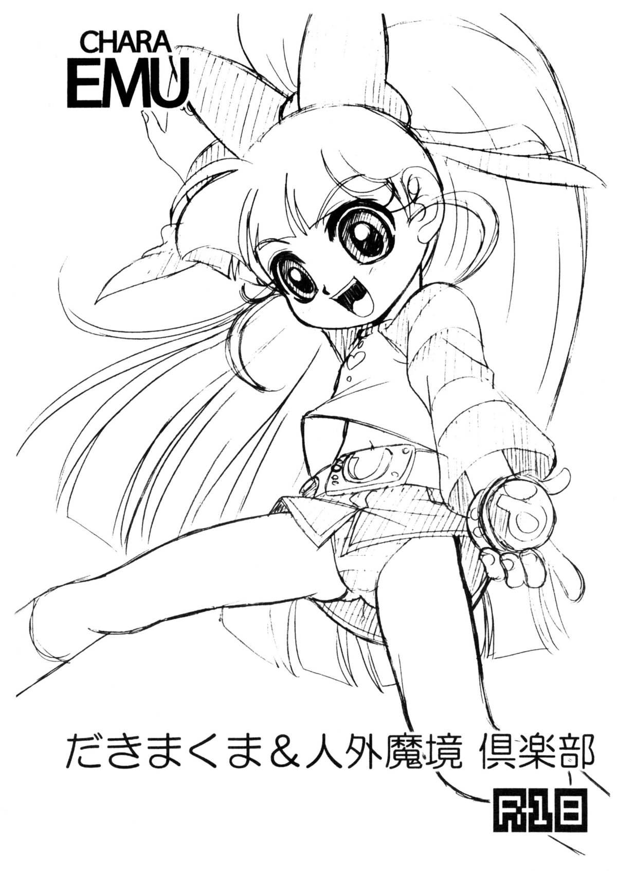 CHARA EMU W☆BC 003 De masi ta! Power Puff Girls Z 002 9