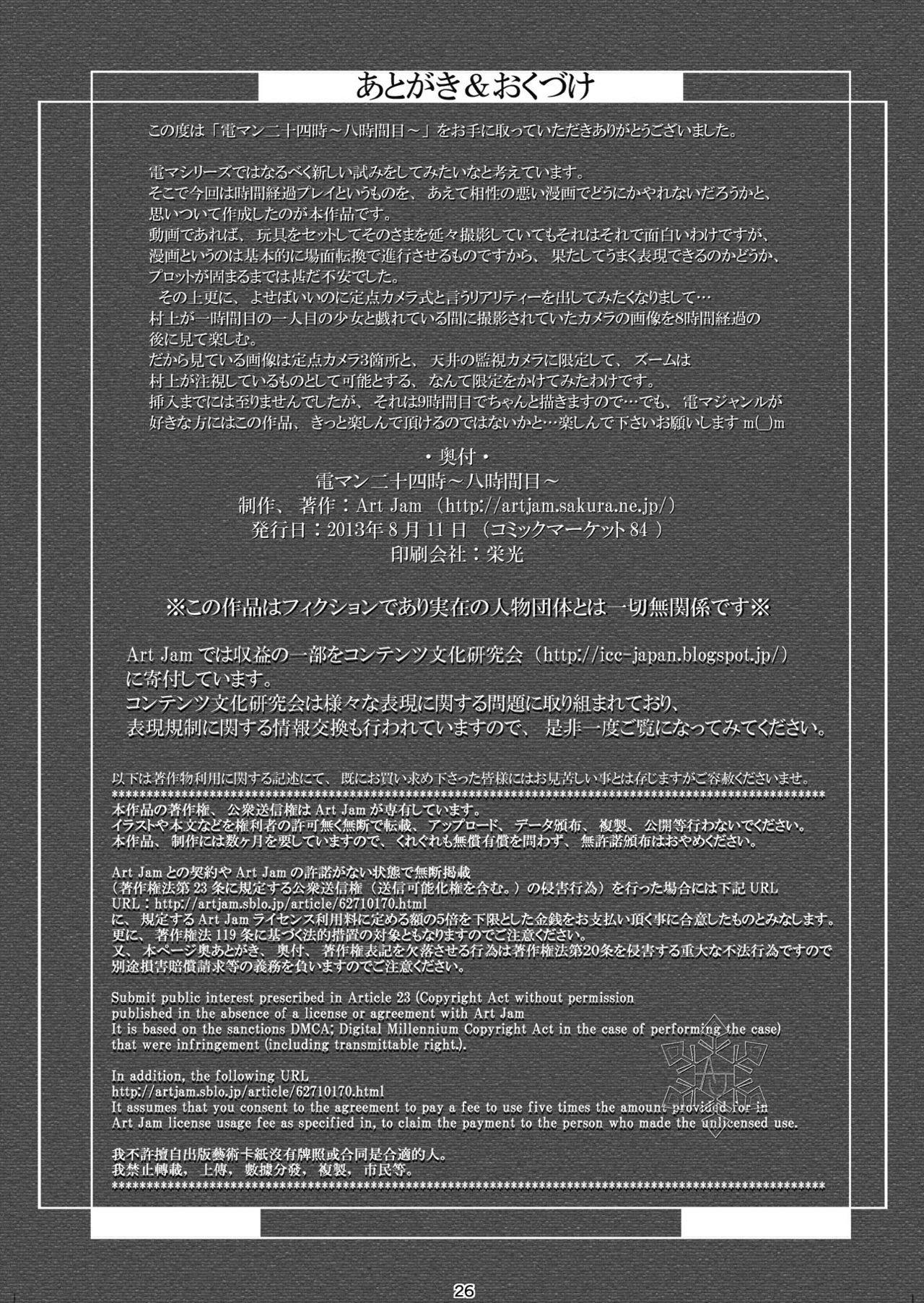 [Art Jam (Matsumaro)] DenMan 24ji ~8, 9 kanme~ Set [Digital] [English] 24