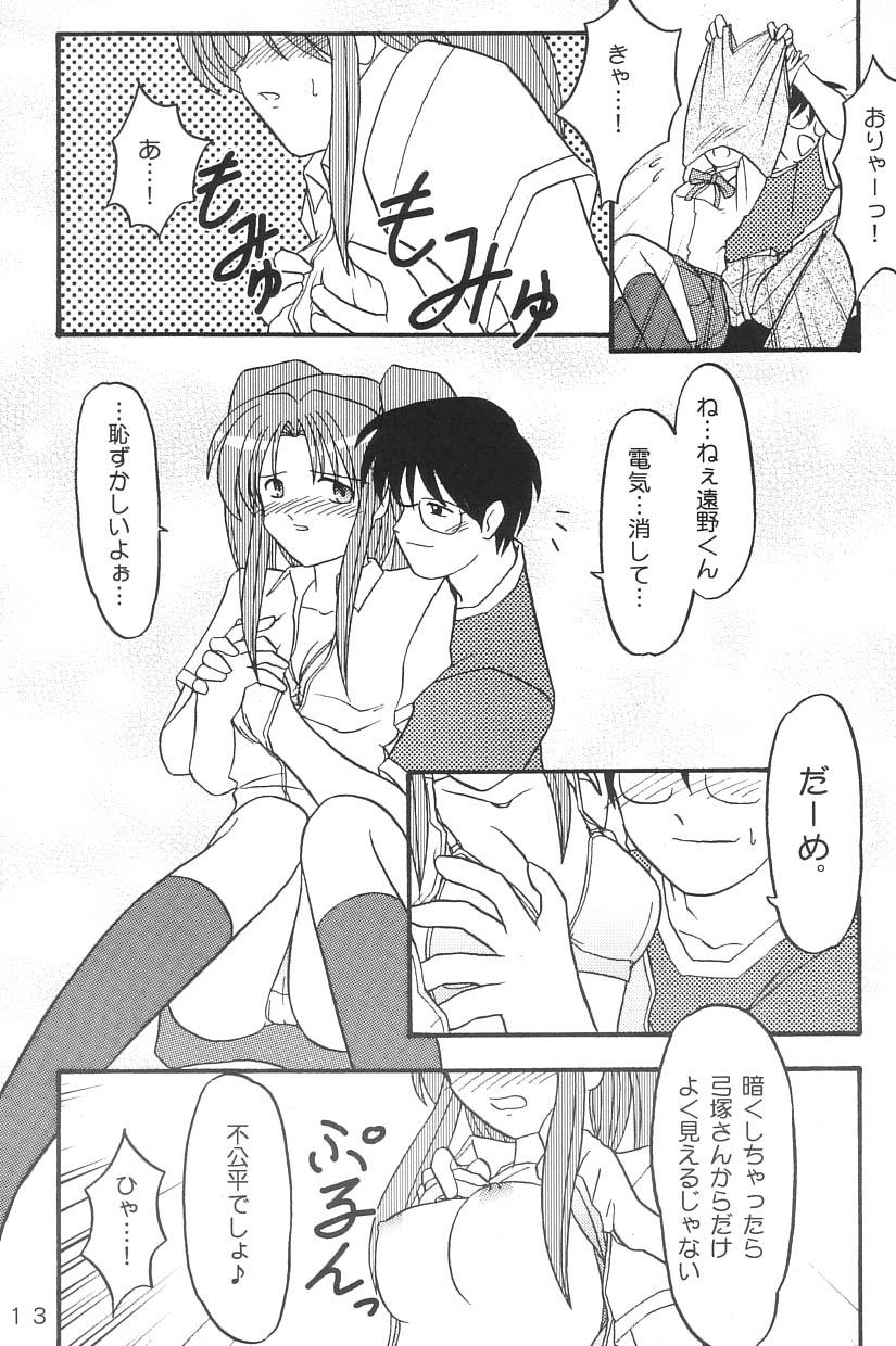 Deepthroat Natsu no Hi wo Matou - Tsukihime Calcinha - Page 12