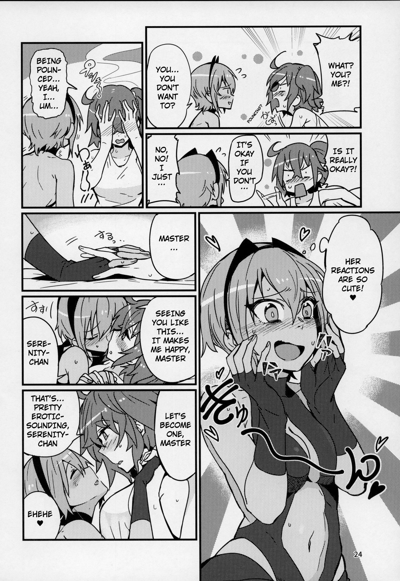 (C92) [Marutori no Chazuke (Torichamaru)] Seihitsu-chan wa Sawareraretai | Serenity-chan wants to be touched (Fate/Grand Order) [English] 23