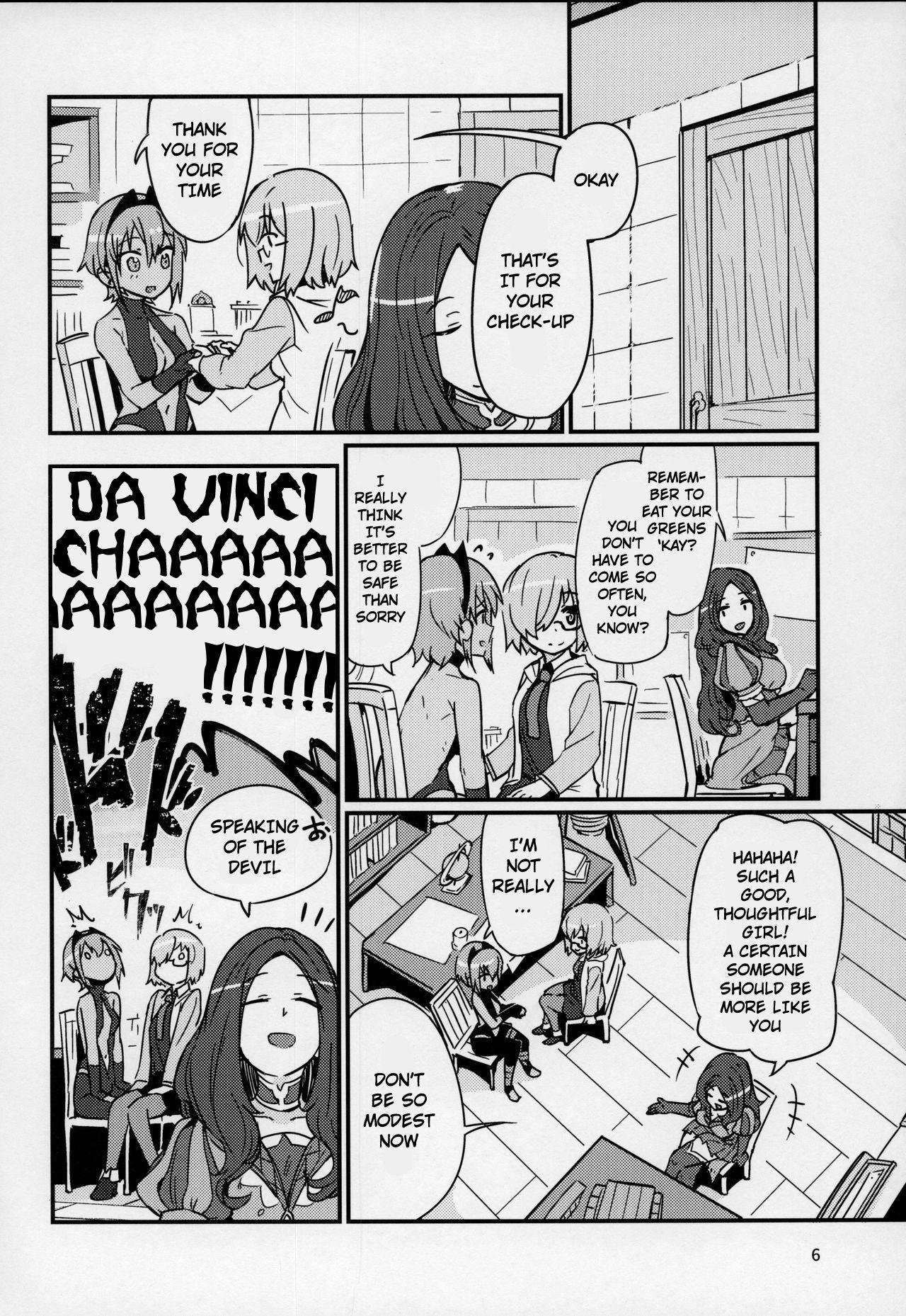 Tittyfuck (C92) [Marutori no Chazuke (Torichamaru)] Seihitsu-chan wa Sawareraretai | Serenity-chan wants to be touched (Fate/Grand Order) [English] - Fate grand order Step Sister - Page 5