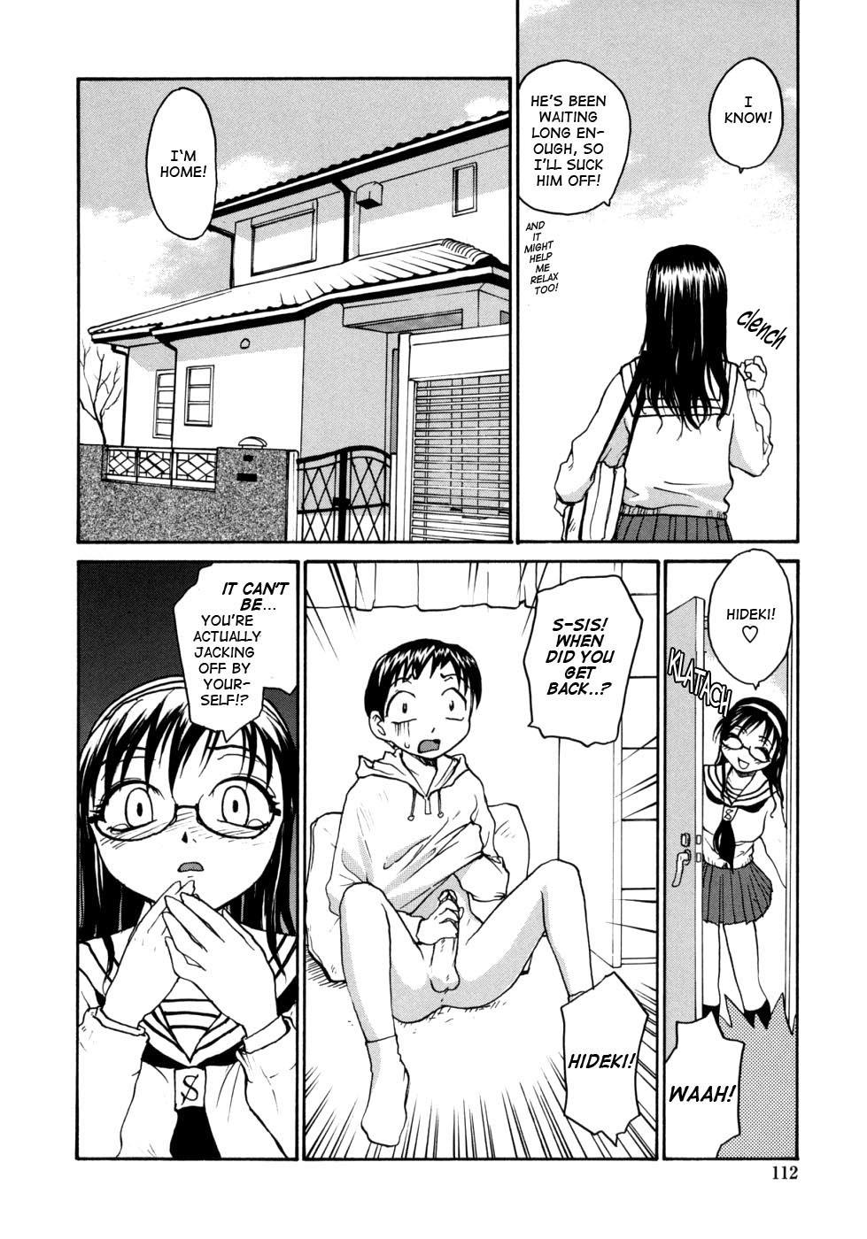 Ane to Megane to Milk - Sister, glasses and sperm. 111