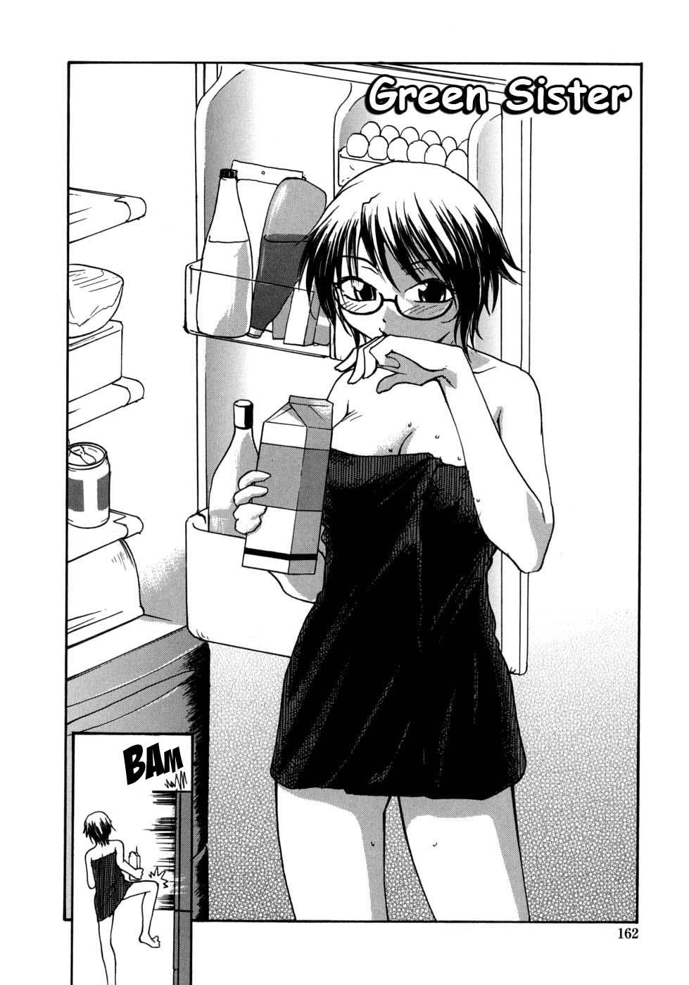 Ane to Megane to Milk - Sister, glasses and sperm. 161