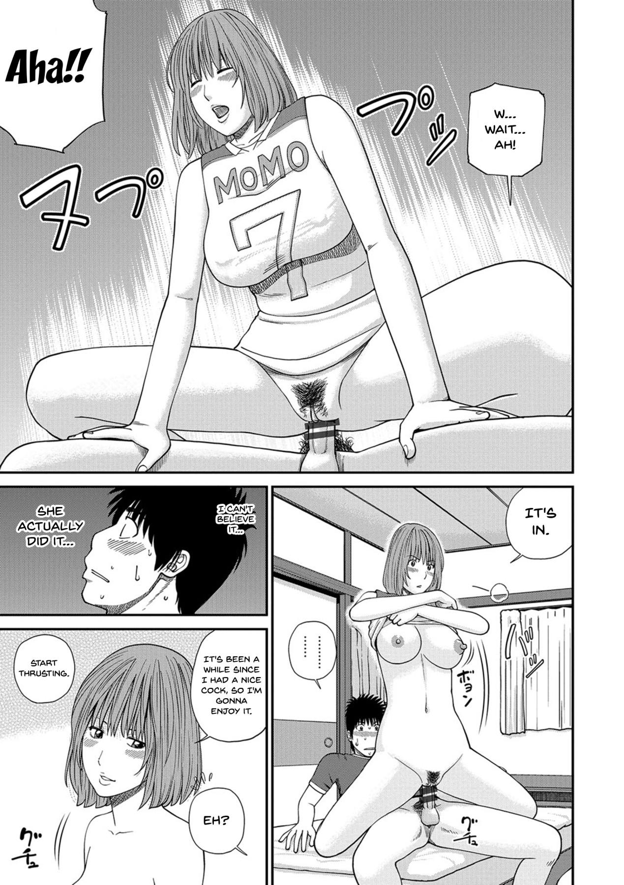 [Kuroki Hidehiko] Momojiri Danchi Mama-san Volley Doukoukai - Mom's Volley Ball | Momojiri District Mature Women's Volleyball Club Ch.1-3 [English] {Doujins.com} [Digital] 54