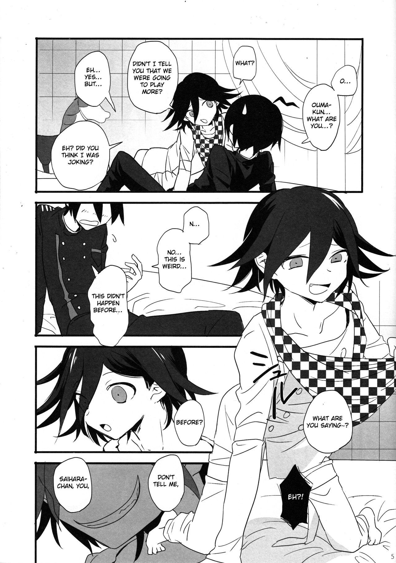 Cousin Yume ka Utsutsu ka Maboroshi ka - Danganronpa Gay Largedick - Page 4