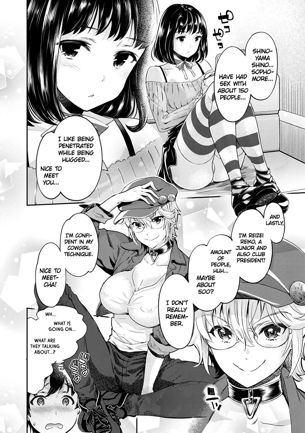 Fucking [Umemaru, Mizuryu Kei] Ishoku Bitch to YariCir Seikatsu Ch. 1 -2 | The Fuck Club's Different Hues of Hoe Ch. 1-2 [English] [1F47B] [Digital] Cumload - Page 12