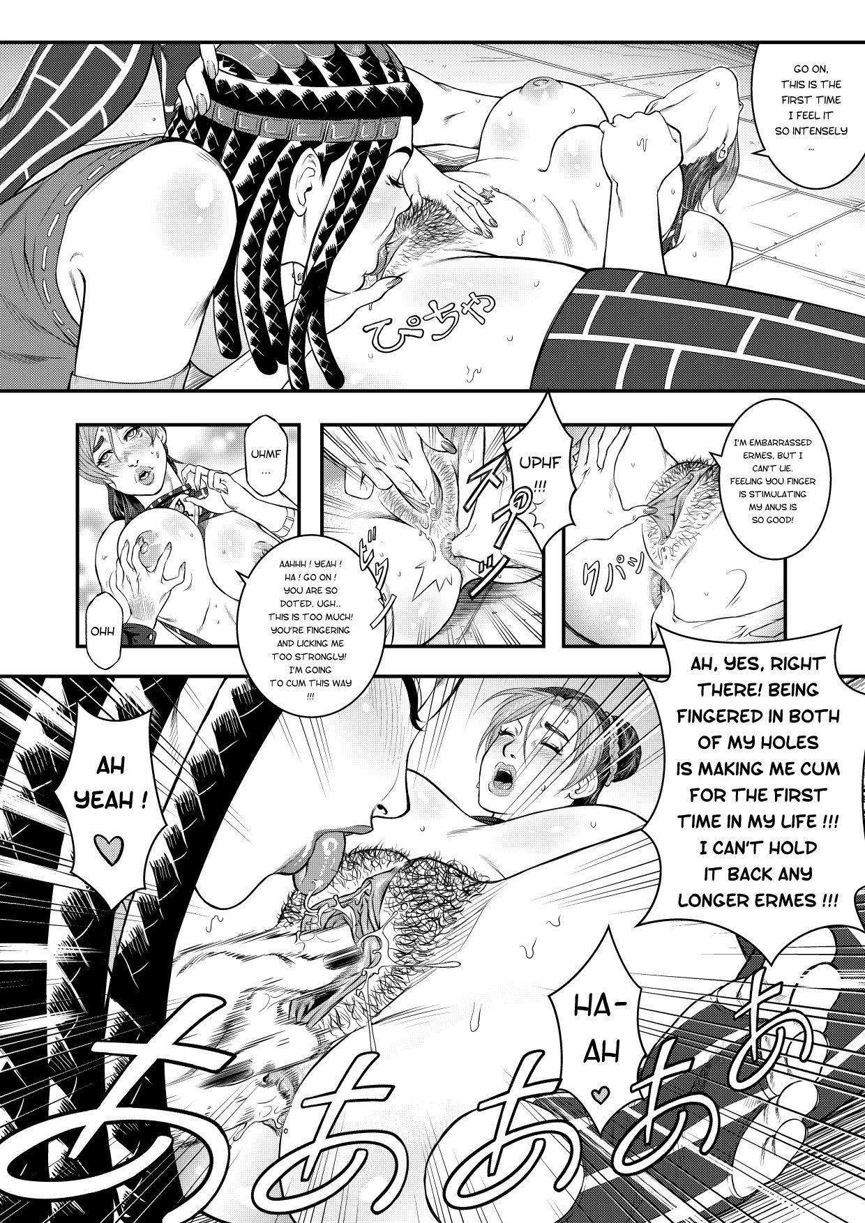 Putaria [Karasu] JoJo's Bizarre Adventure - Stone Ocean - Girls by Night + Bonus [English] - Jojos bizarre adventure Gay Reality - Page 10