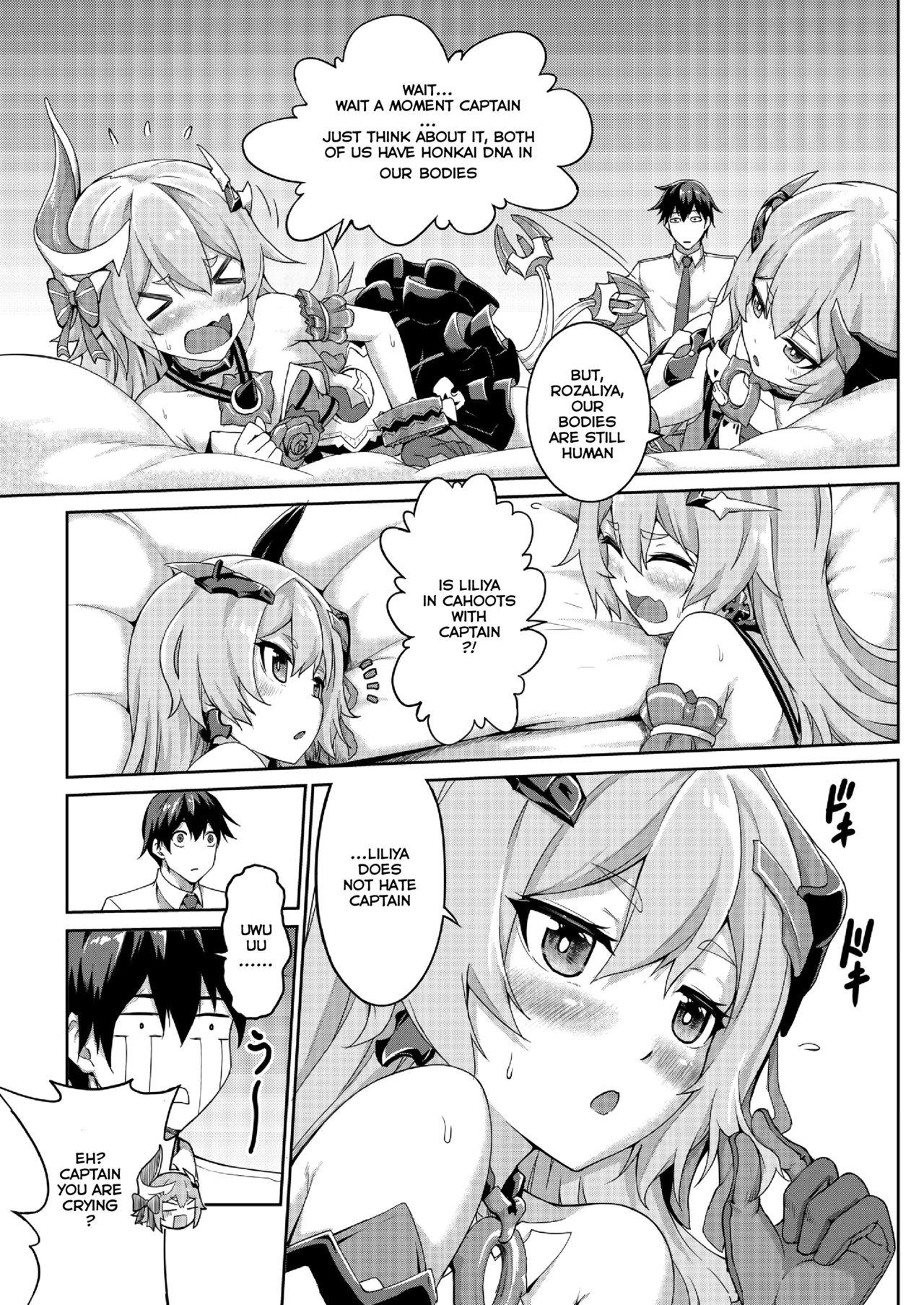 Public Sex Valkyrie's dream - Honkai gakuen Gay Amateur - Page 8