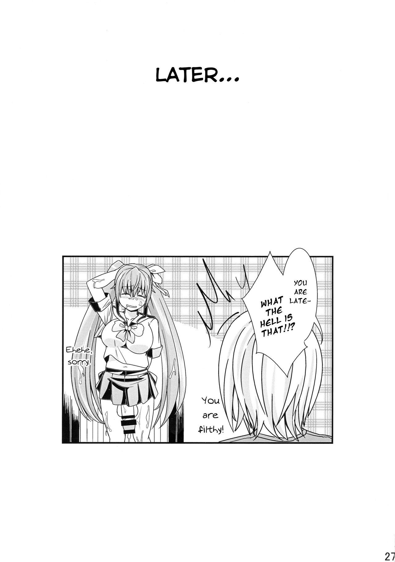 Pegging A Big-Tig Twintail Girl gets Screwed by Two Futanari Girls - Original Negao - Page 26