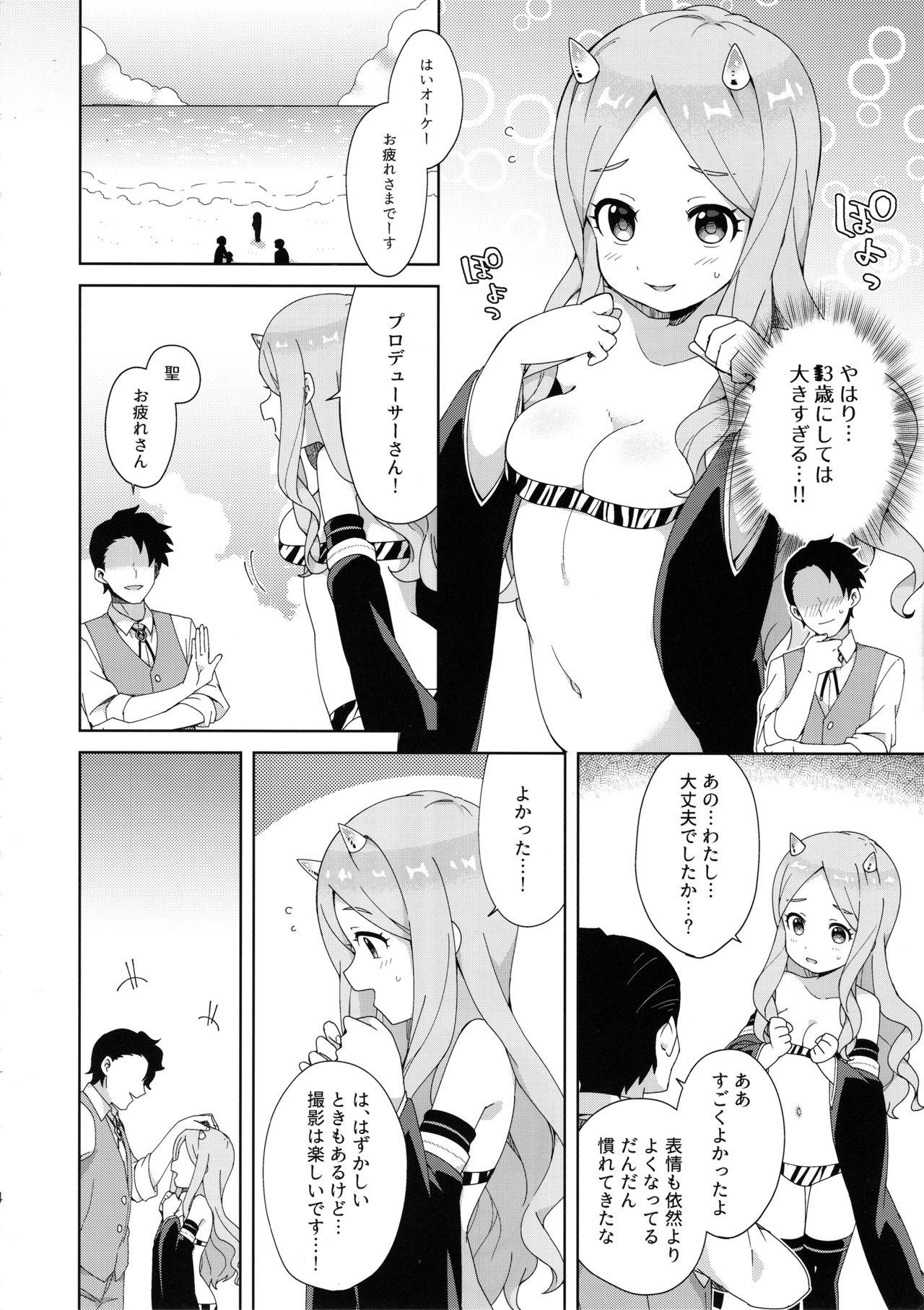 Threesome Onihime Hijirin - The idolmaster Clitoris - Page 5