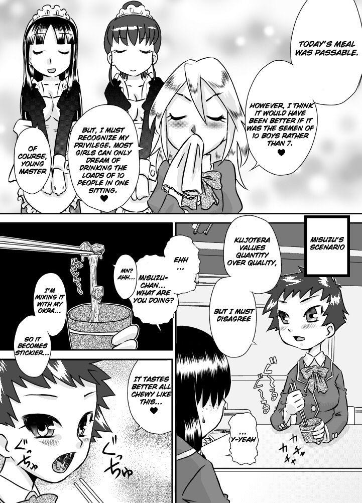 Foreskin ShokuSe Kyoushitsu - Original Sissy - Page 10