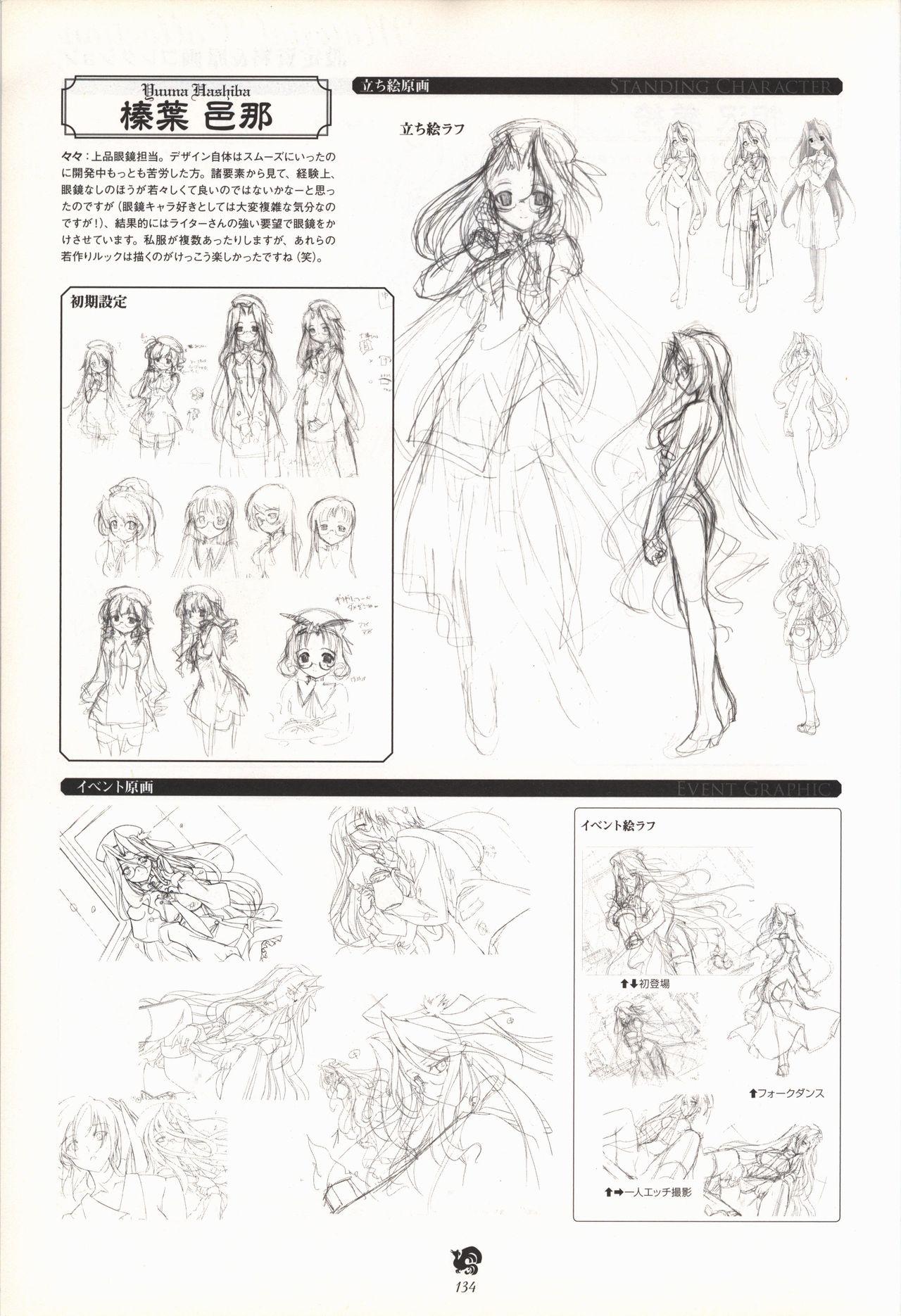 Kono Aozora ni Yakusoku official artbook 101