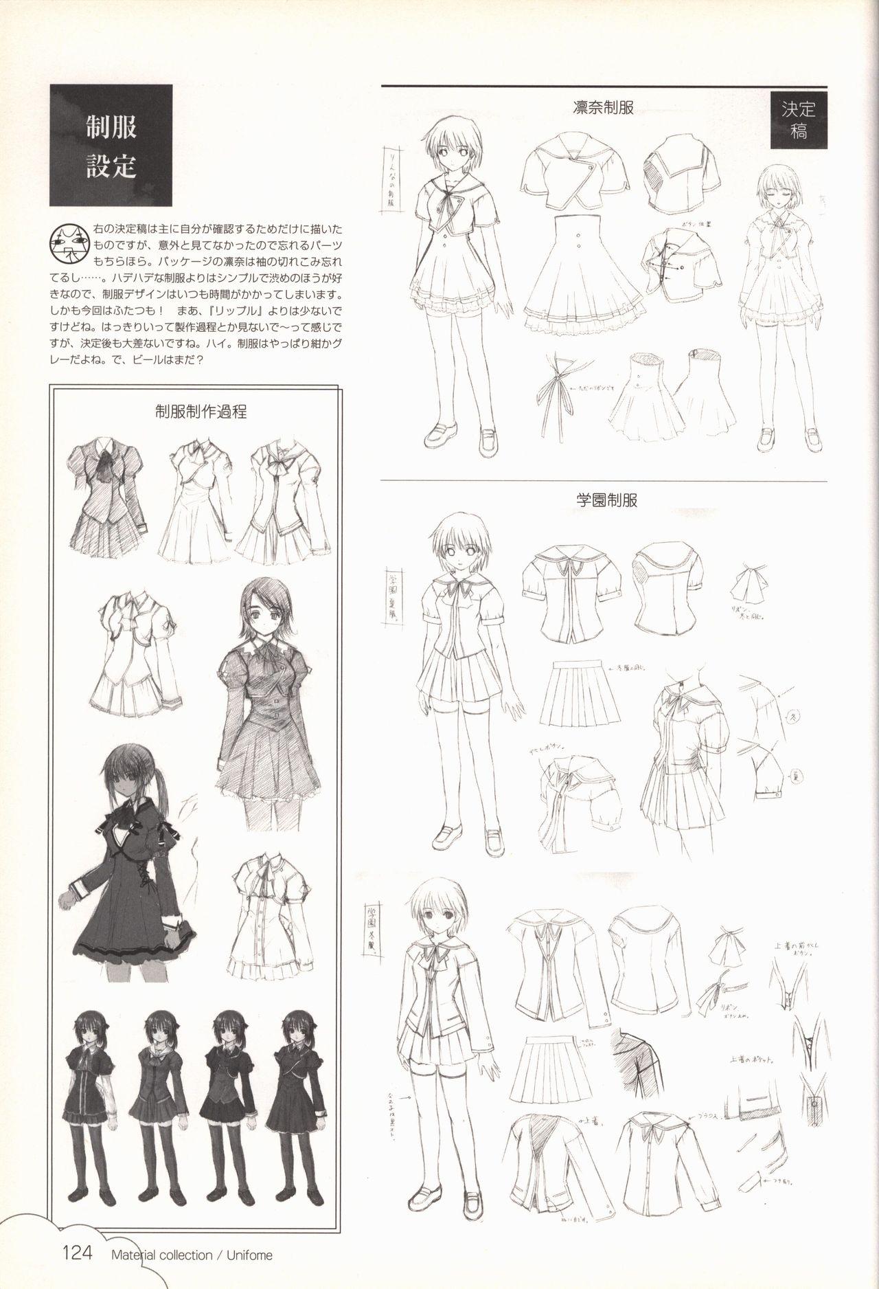 Kono Aozora ni Yakusoku official artbook 125