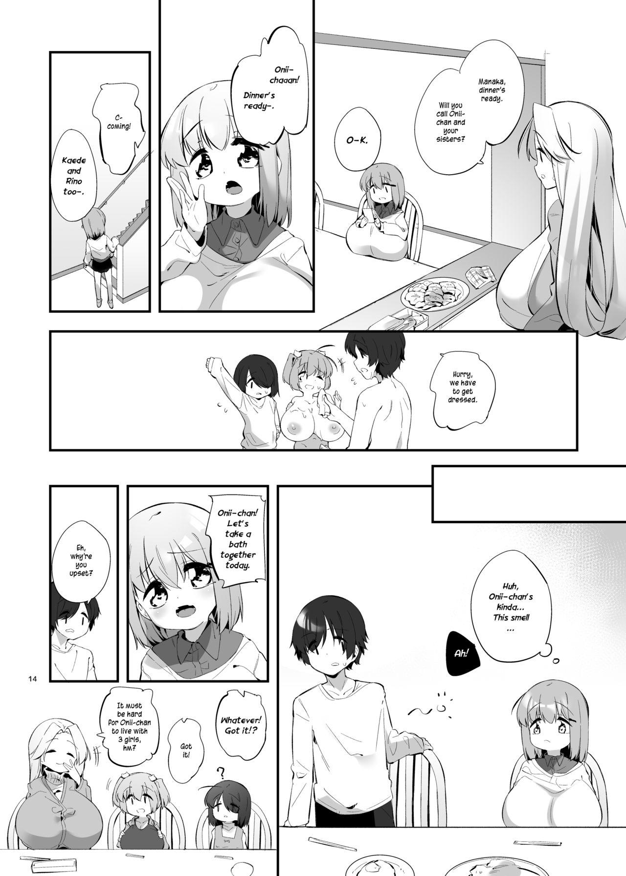 Dorm Imouto ni Hasamarete Shiawase Desho? 3 | Between Sisters, Are You Happy? 3 - Original Hotporn - Page 13