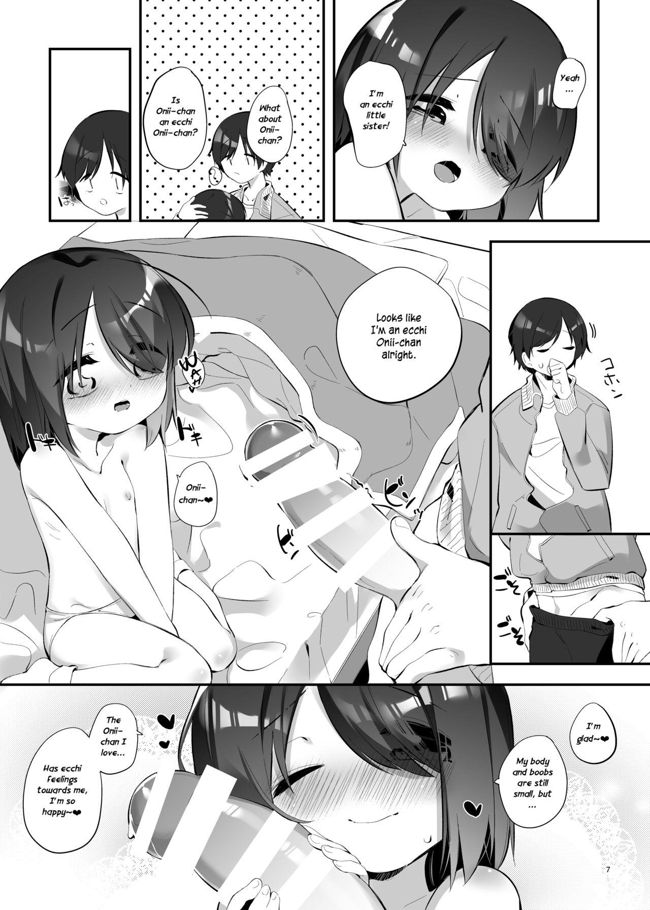 Oral Sex Porn Imouto ni Hasamarete Shiawase Desho? 3 | Between Sisters, Are You Happy? 3 - Original Tight Pussy Fuck - Page 6