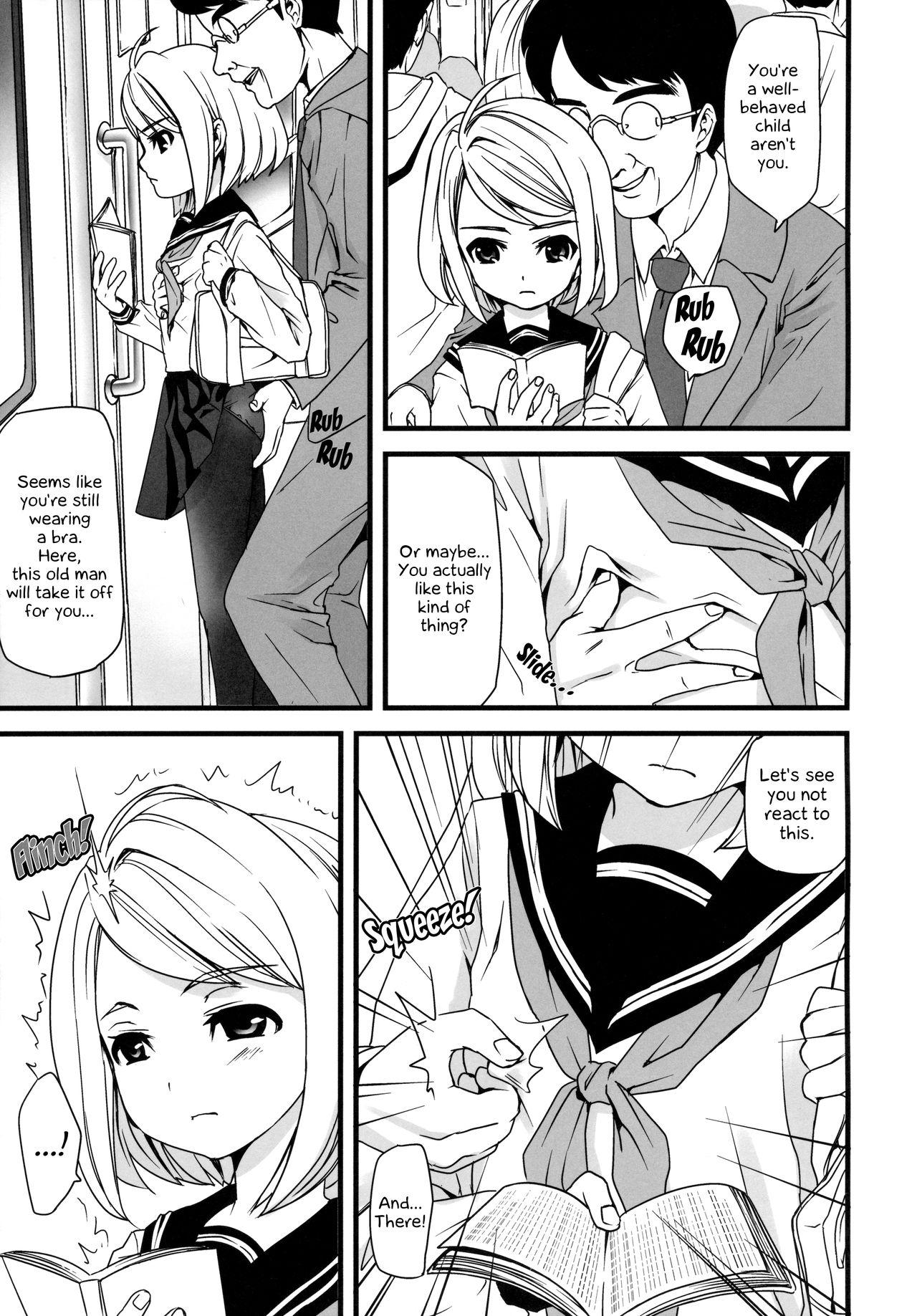 Shy (Tora Matsuri 2015) [F Taku (Anma)] Mukuchi Shoujo no Chikan Higai 1~4 Soushuuhen | The Taciturn Girl is a Victim of Molestation 1~4 Compilation [English] [Erelzen] - Original Ecuador - Page 6