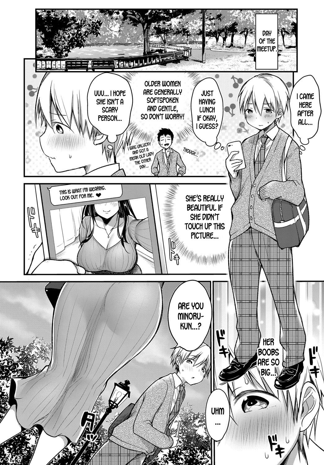 Balls Hajimete no Mamakatsu | My First Sugar Mommy Gay Friend - Page 2